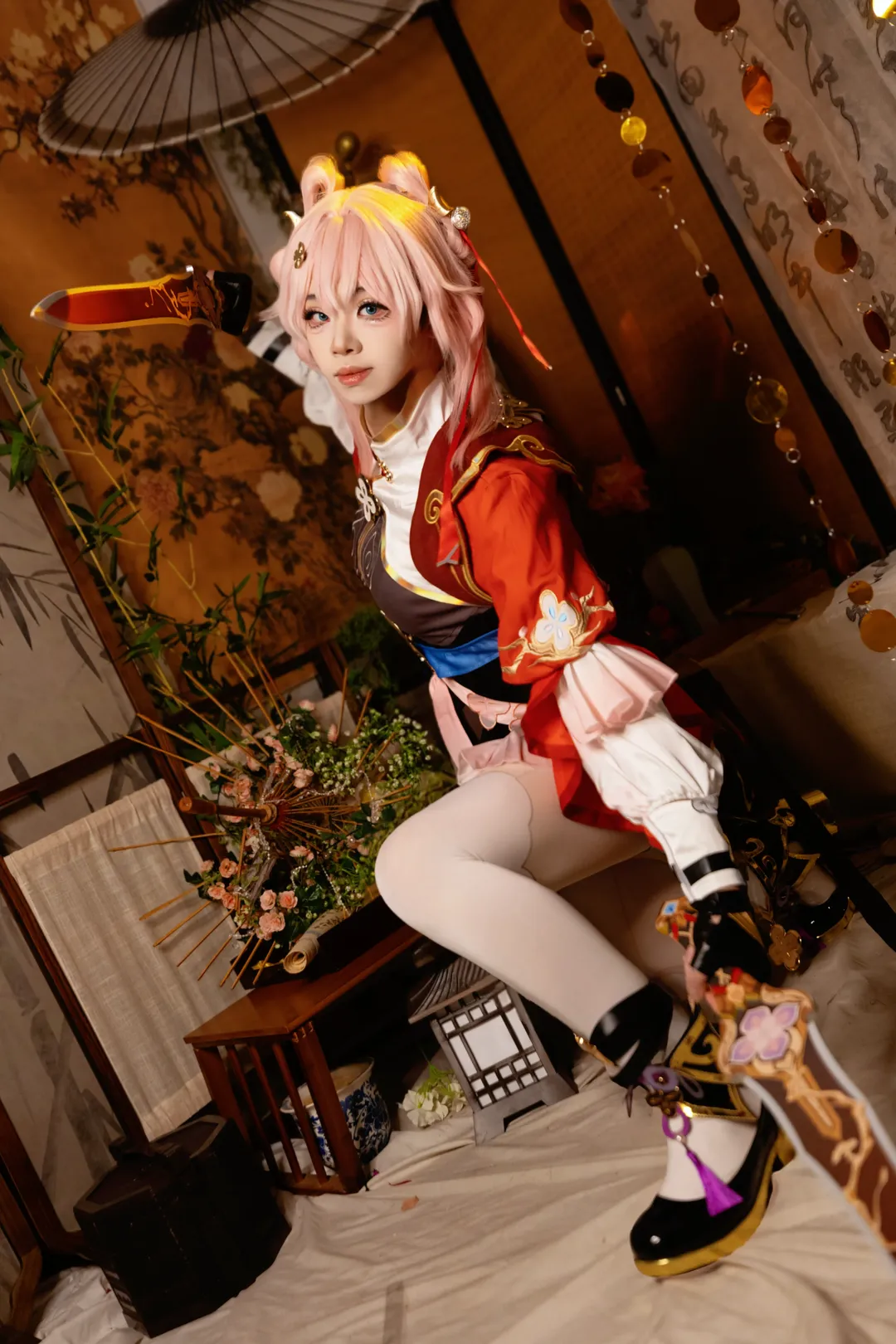 コスプレ, 崩壊：スターレイル, 三月なのか コスプレ, 二次元コスプレ, 白ストッキング - 9枚目