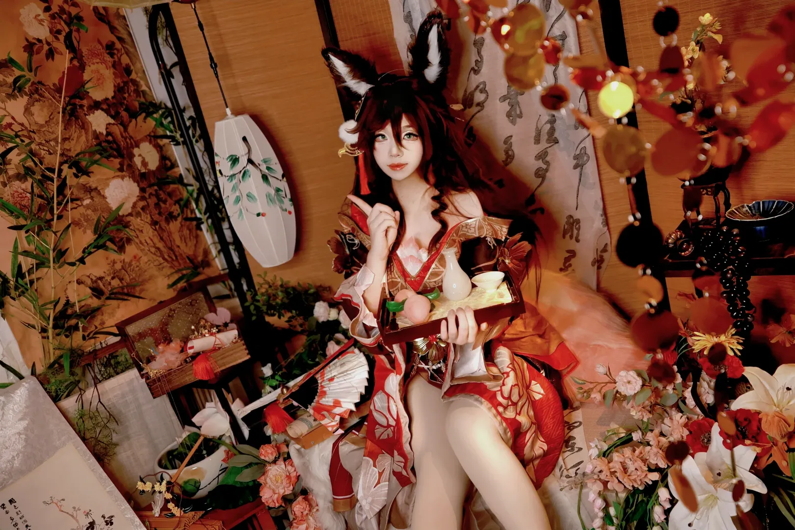 Honkai: Star Rail, Traditional style cosplay, Tingyun cosplay, Chinese-style photography, Fugue
