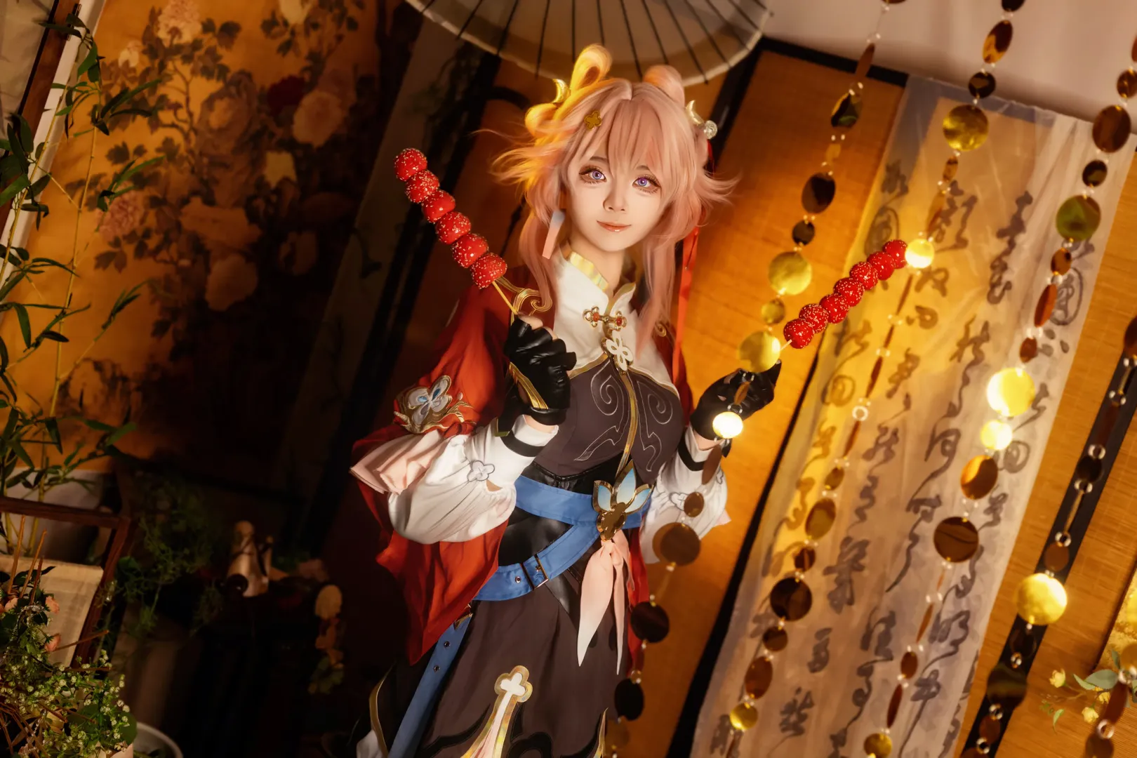 崩坏星穹铁道, 三月七cos, 二次元cosplay, 仙舟服饰, 新年穿搭
