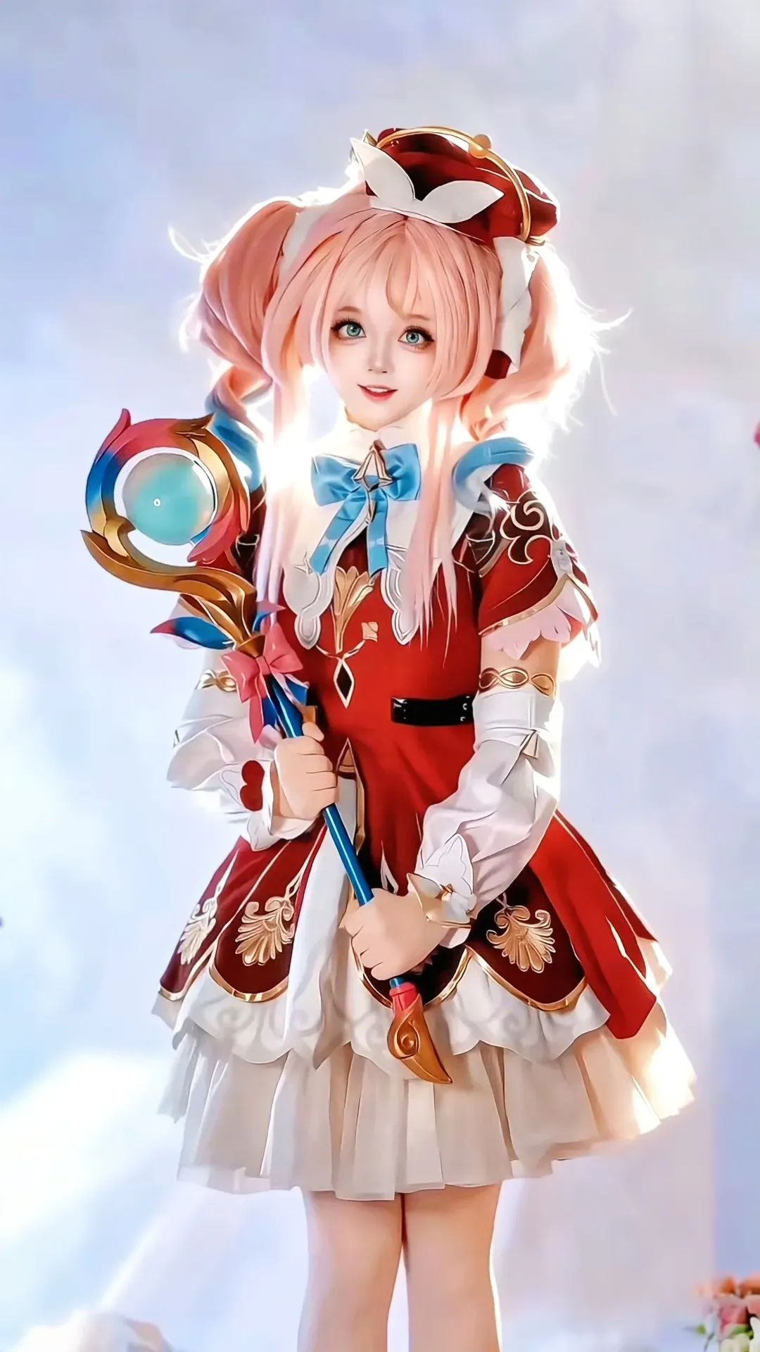 崩坏星穹铁道, 二次元cosplay, 风堇cos, 魔法少女风, 游戏角色仿妆