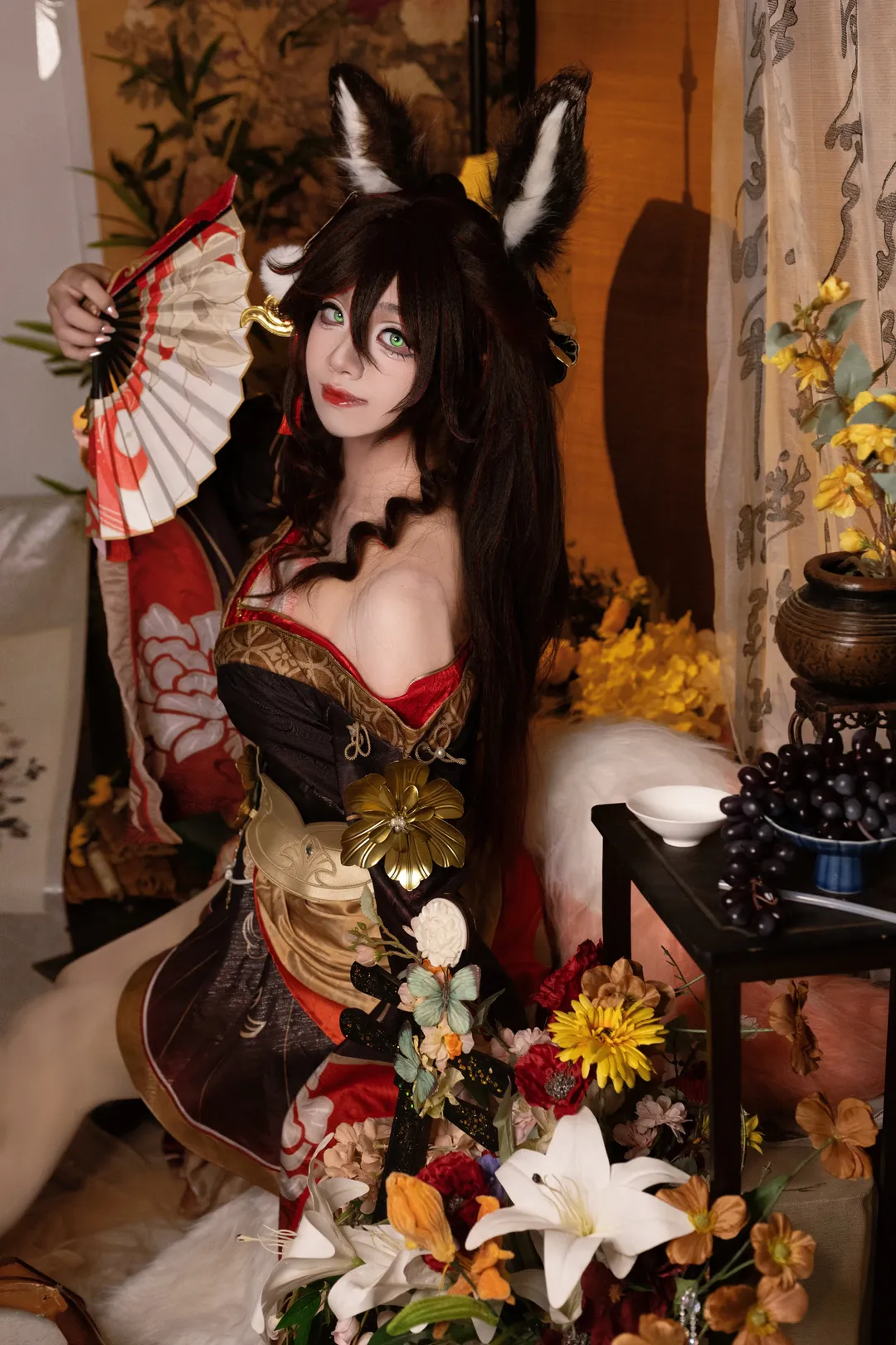 帰忘の流離人コスプレ, 古風撮影, 崩壊：スターレイル, 二次元コスプレ, 狐族の少女