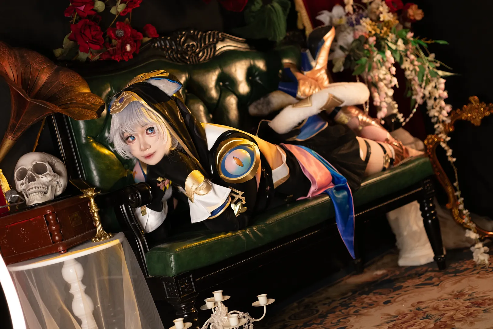 cosplay, 赛飞儿cos, 崩坏星穹铁道, 复古风, 暗黑美学