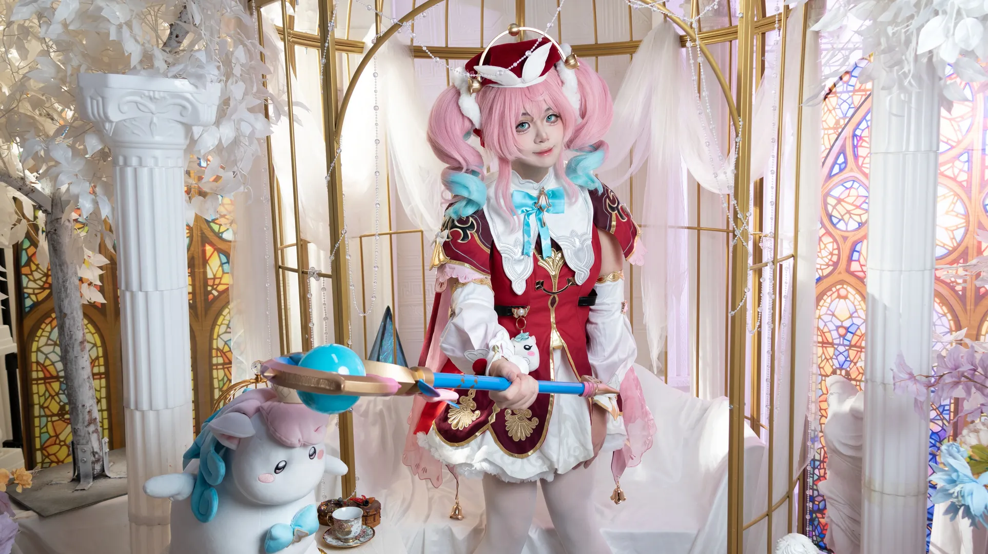 崩坏星穹铁道, 二次元cosplay, 风堇cos, 梦幻少女摄影, 宝宝辅食穿搭