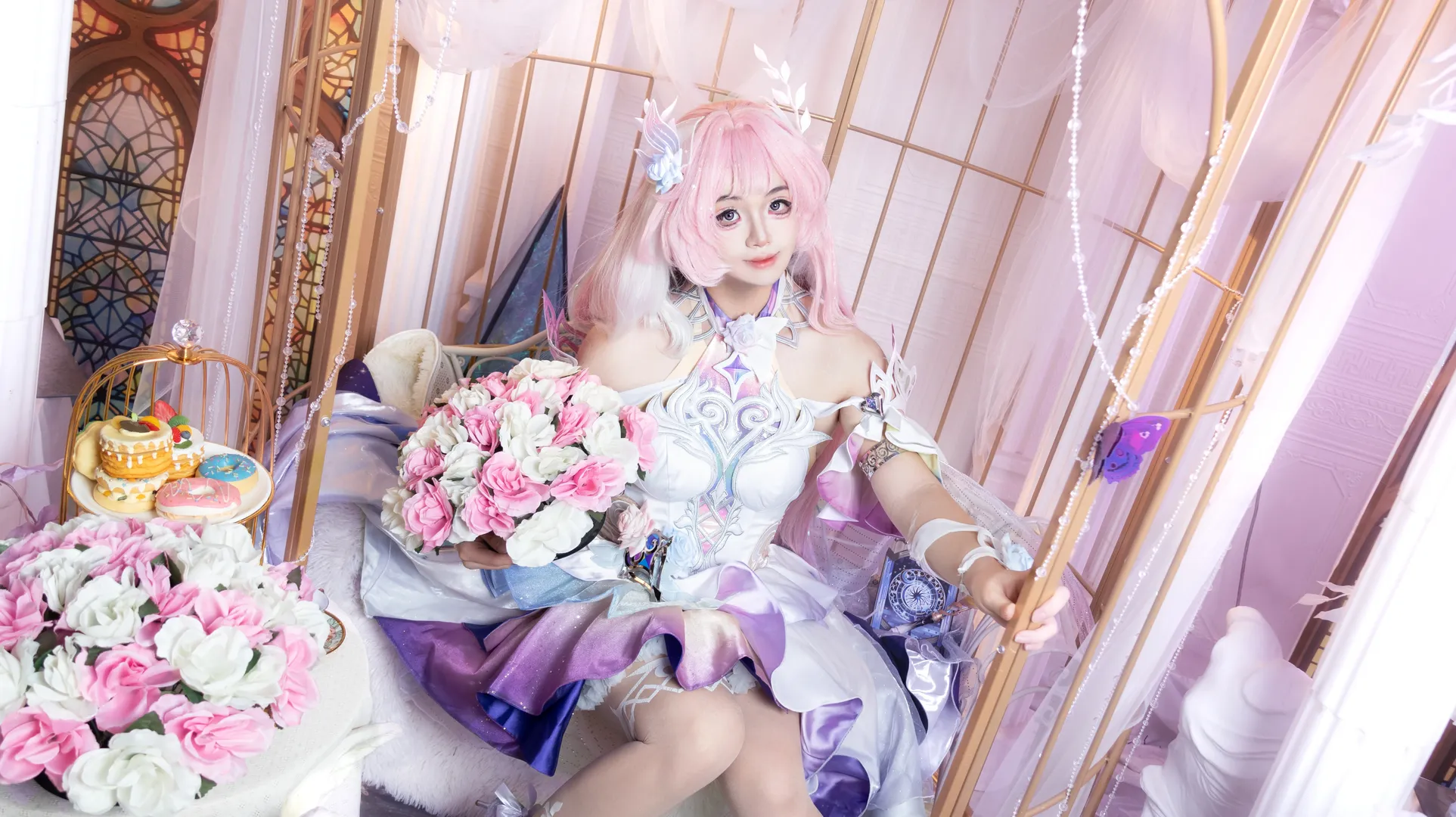 昔涟cos, 崩坏星穹铁道, 二次元cosplay, Coser日常, 梦幻写真