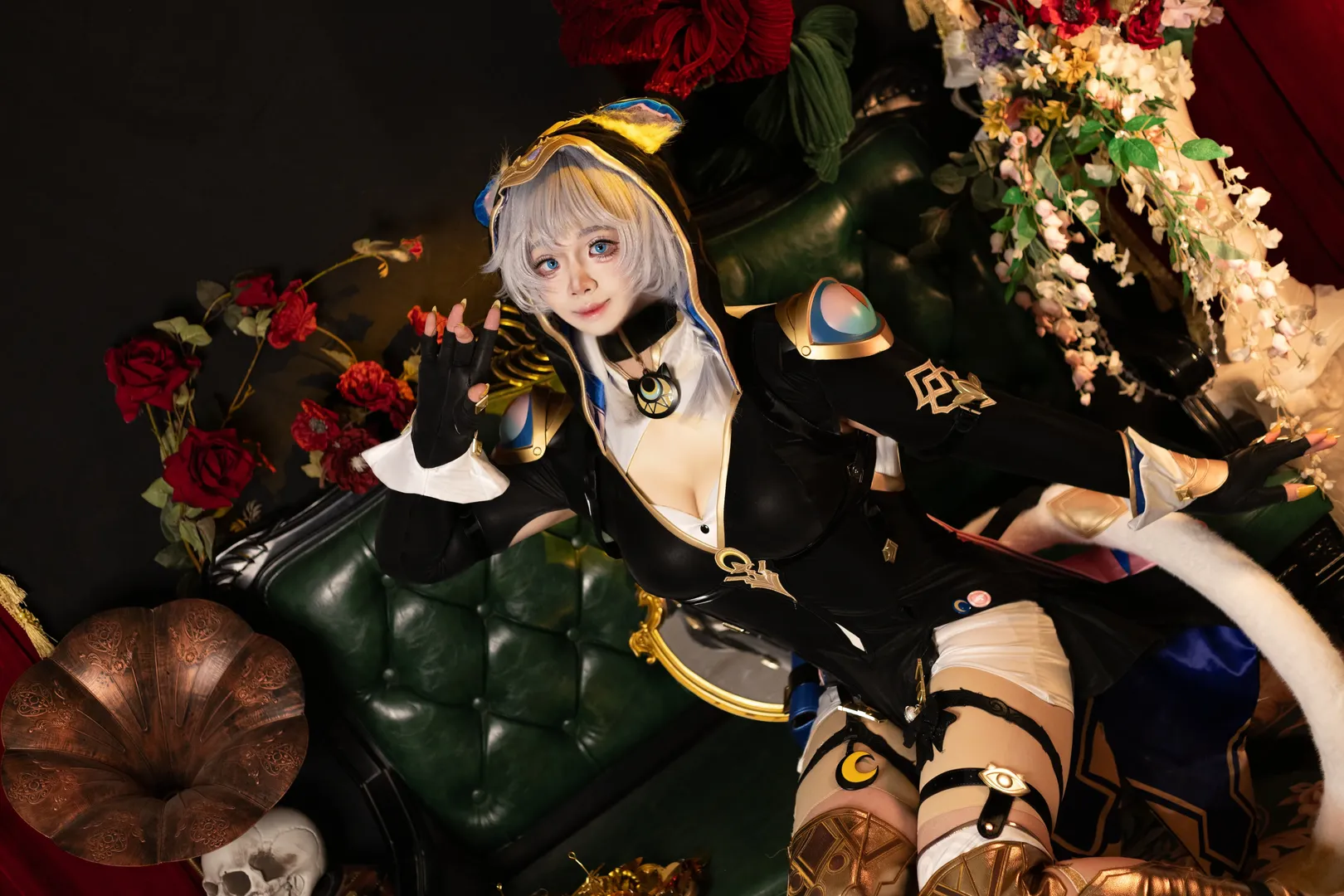 二次元少女, 赛飞儿cos, 崩坏星穹铁道, cosplay摄影, 复古风cos