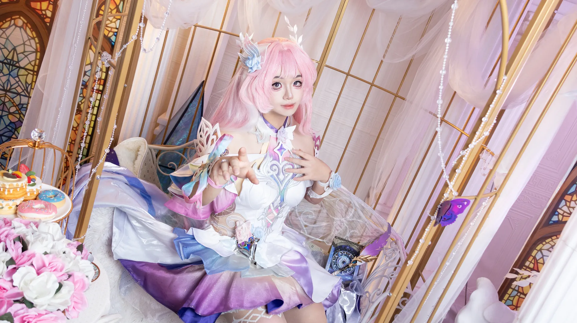 昔漣cos, 崩壞星穹鐵道, 二次元cosplay, Cosplay分享, 夢幻風cos