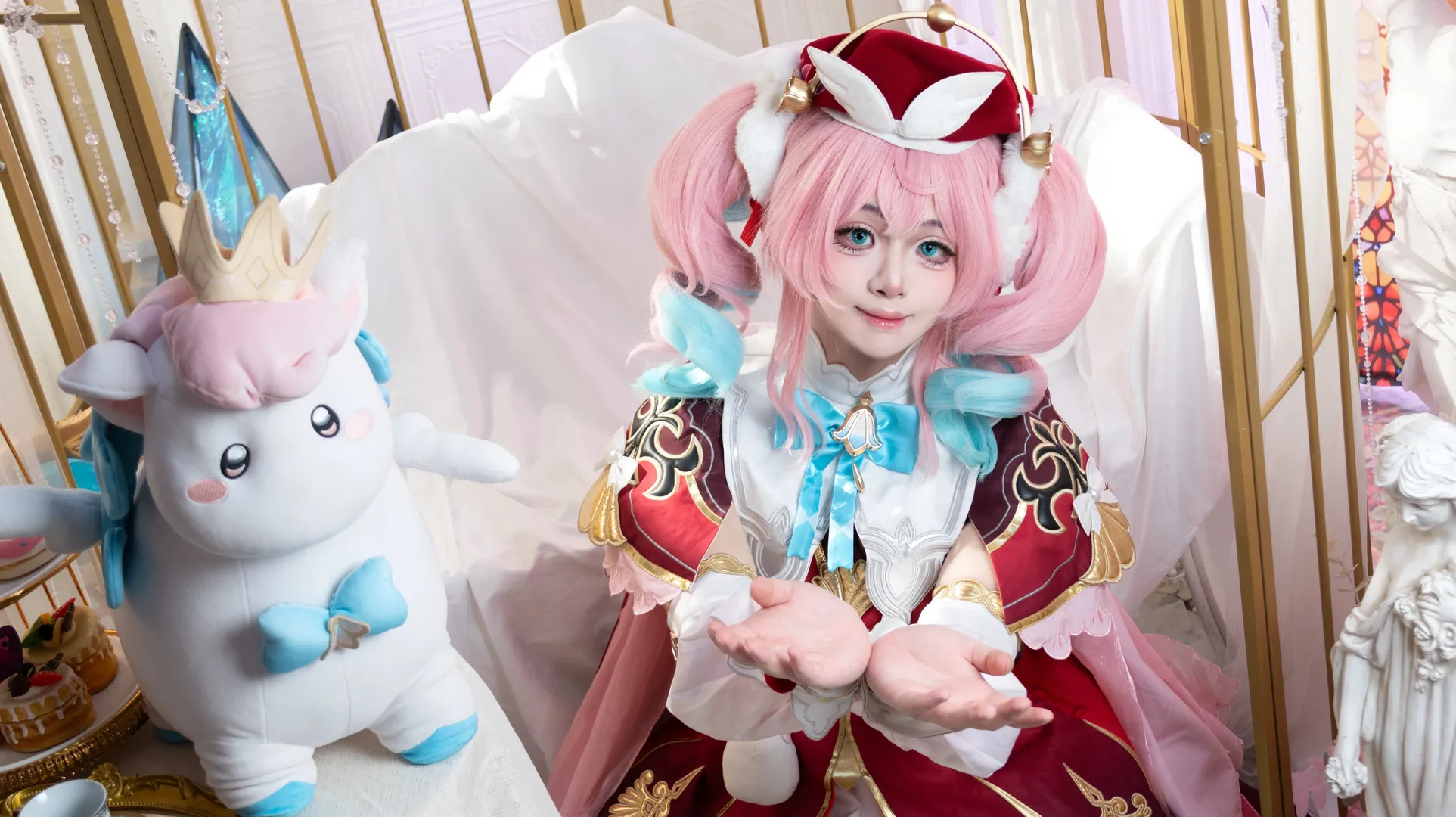 二次元摄影, 崩坏星穹铁道, 风堇cos, cosplay正片, 梦幻系装扮