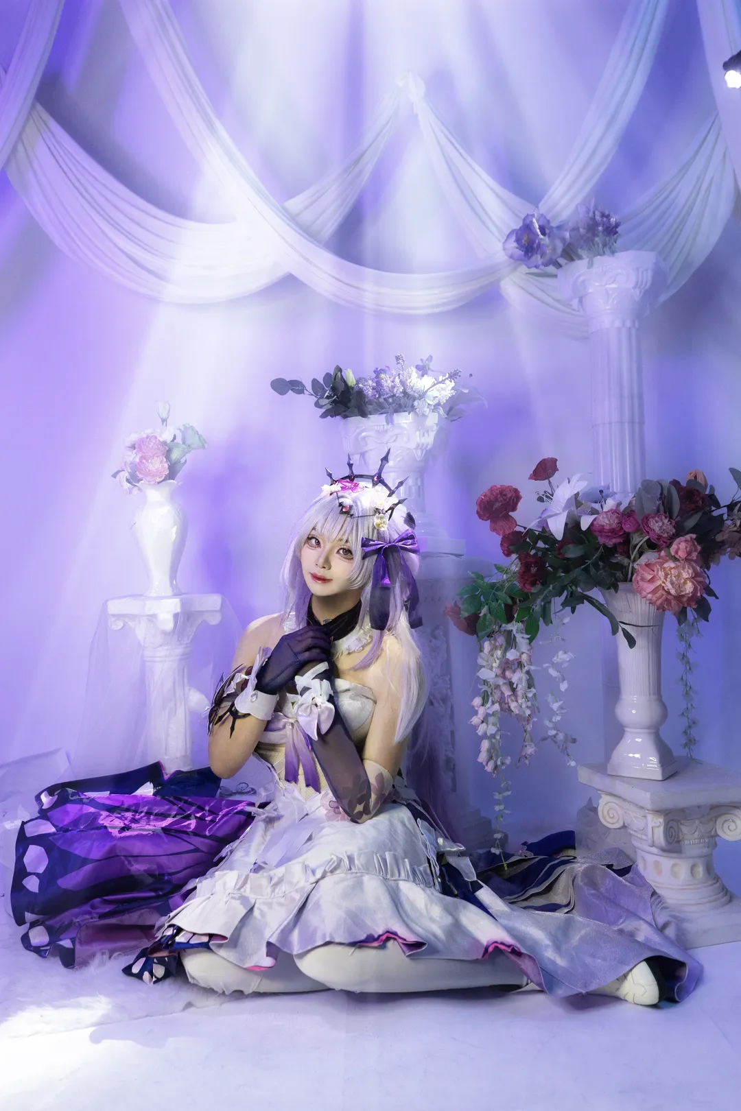 Roleplay, cosplay, Anime-style photography, Honkai: Star Rail, Castorice cosplay
