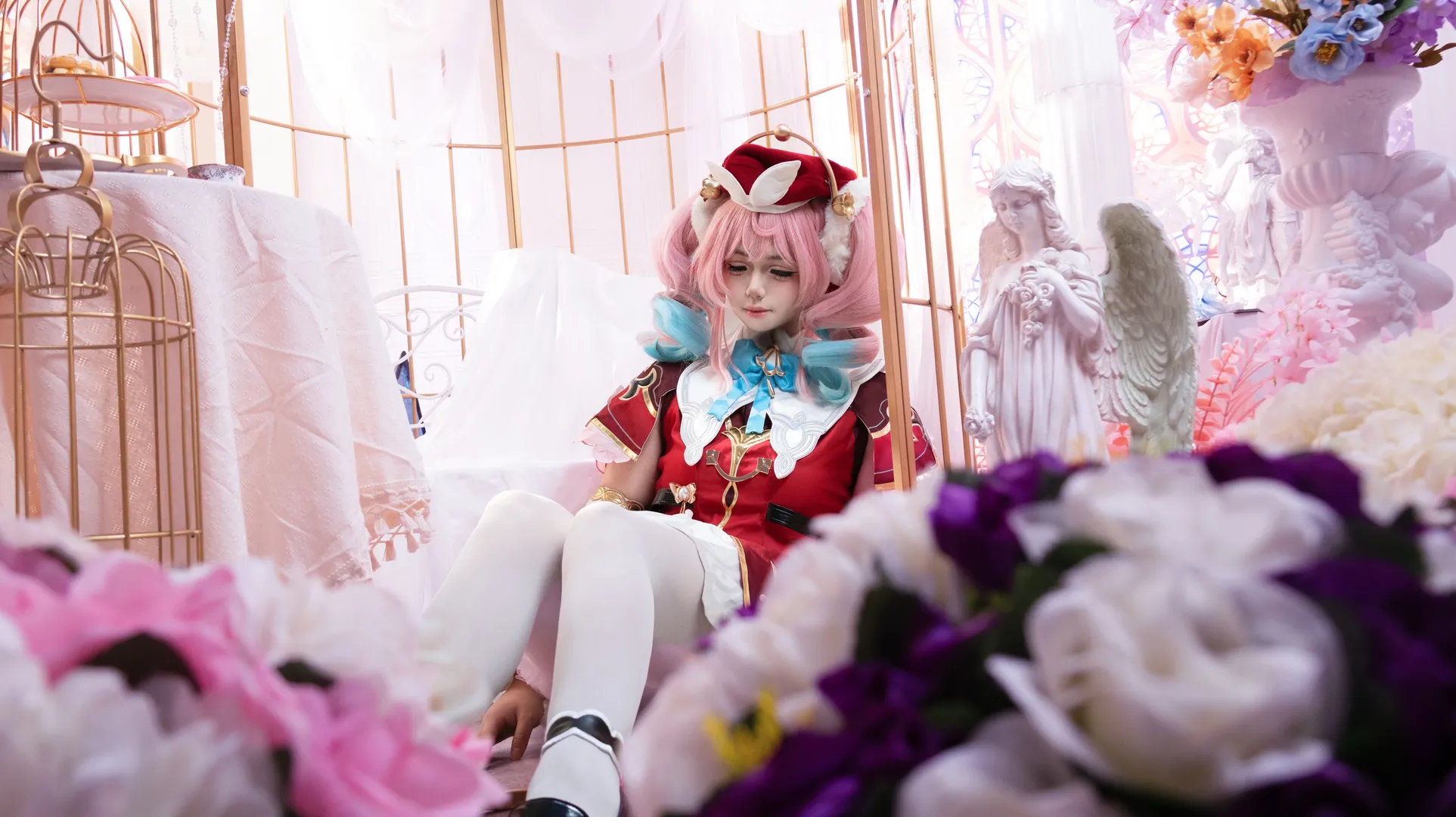 崩坏星穹铁道, 风堇cos, cosplay写真, 二次元日常, 少女感穿搭