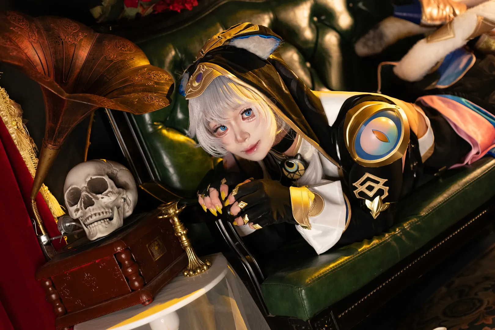 Cifera Cosplay, Honkai: Star Rail, Cosplay photography, Anime cosplay, Retro dark style