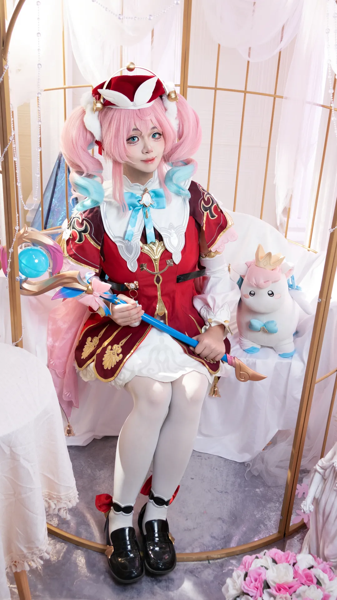 崩坏星穹铁道, 魔法少女, 风堇cos, 内景棚拍, 宝宝辅食