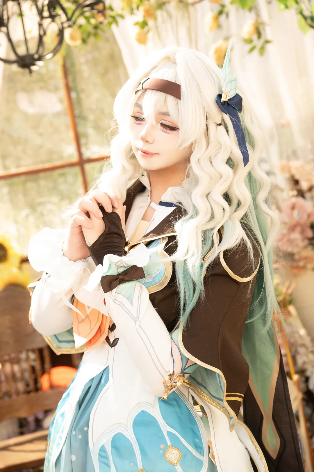 角色扮演, 崩坏星穹铁道, 流萤cos, 二次元cosplay, 氛围感人像