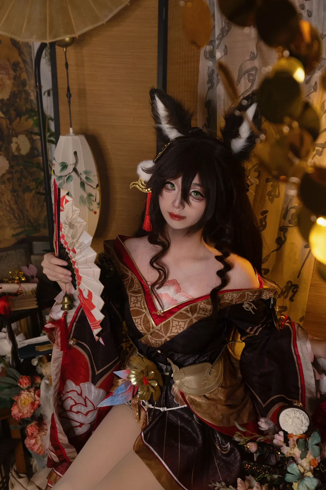 Honkai: Star Rail, Anime cosplay, Tingyun cosplay, Kemonomimi girl, Fugue