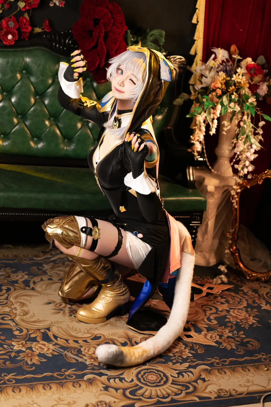 Cifera Cosplay, Honkai: Star Rail, Anime cosplay, Cosplay outfit, Plush beast tail