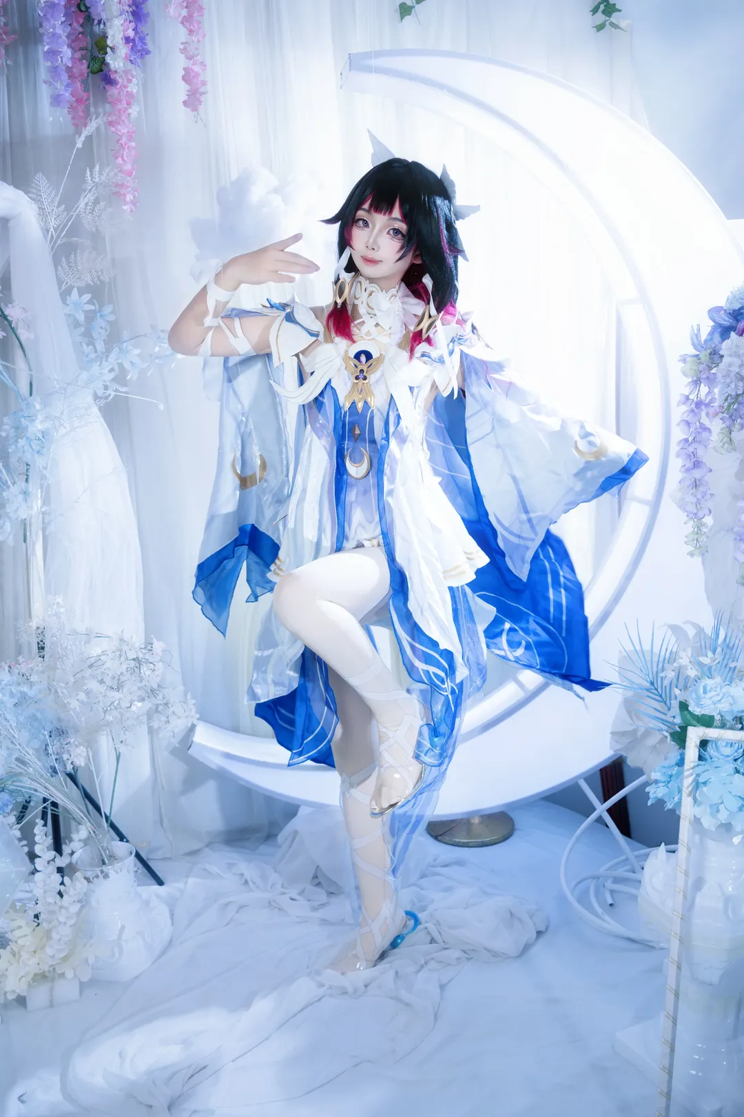 原神, 哥伦比娅cos, 二次元cos, cosplay摄影, 仙气氛围感