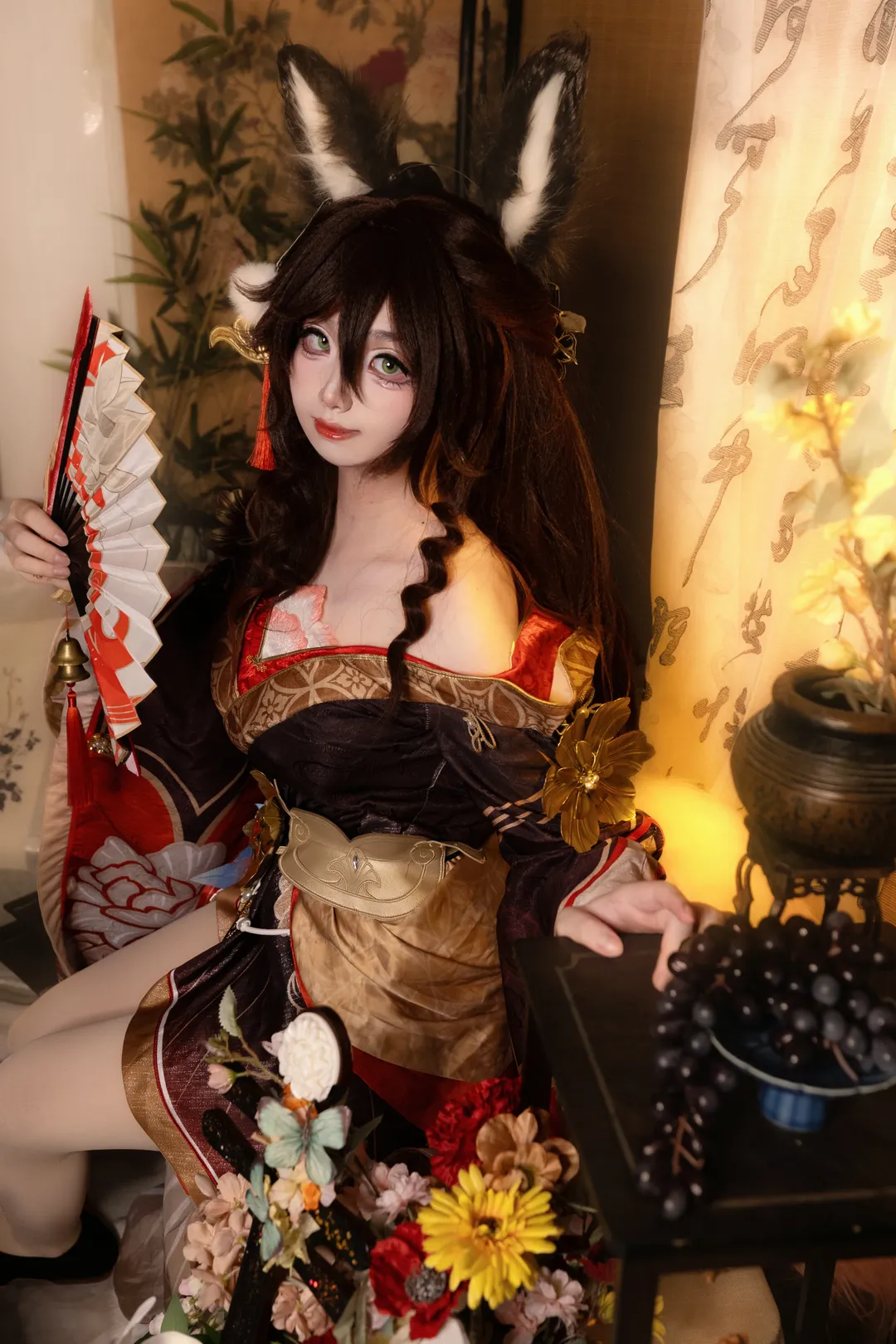 Anime-style photography, Honkai: Star Rail, Tingyun cosplay, Chinese-style cosplay, Fugue