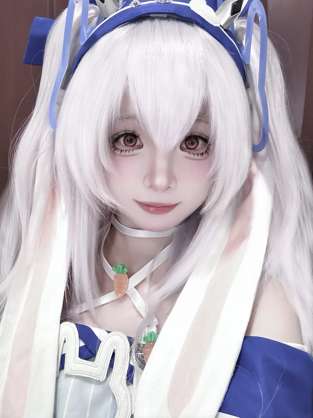 碧藍航線, 拉菲cos, 二次元萌系, 白毛紅瞳cos, 兔耳娘cosplay