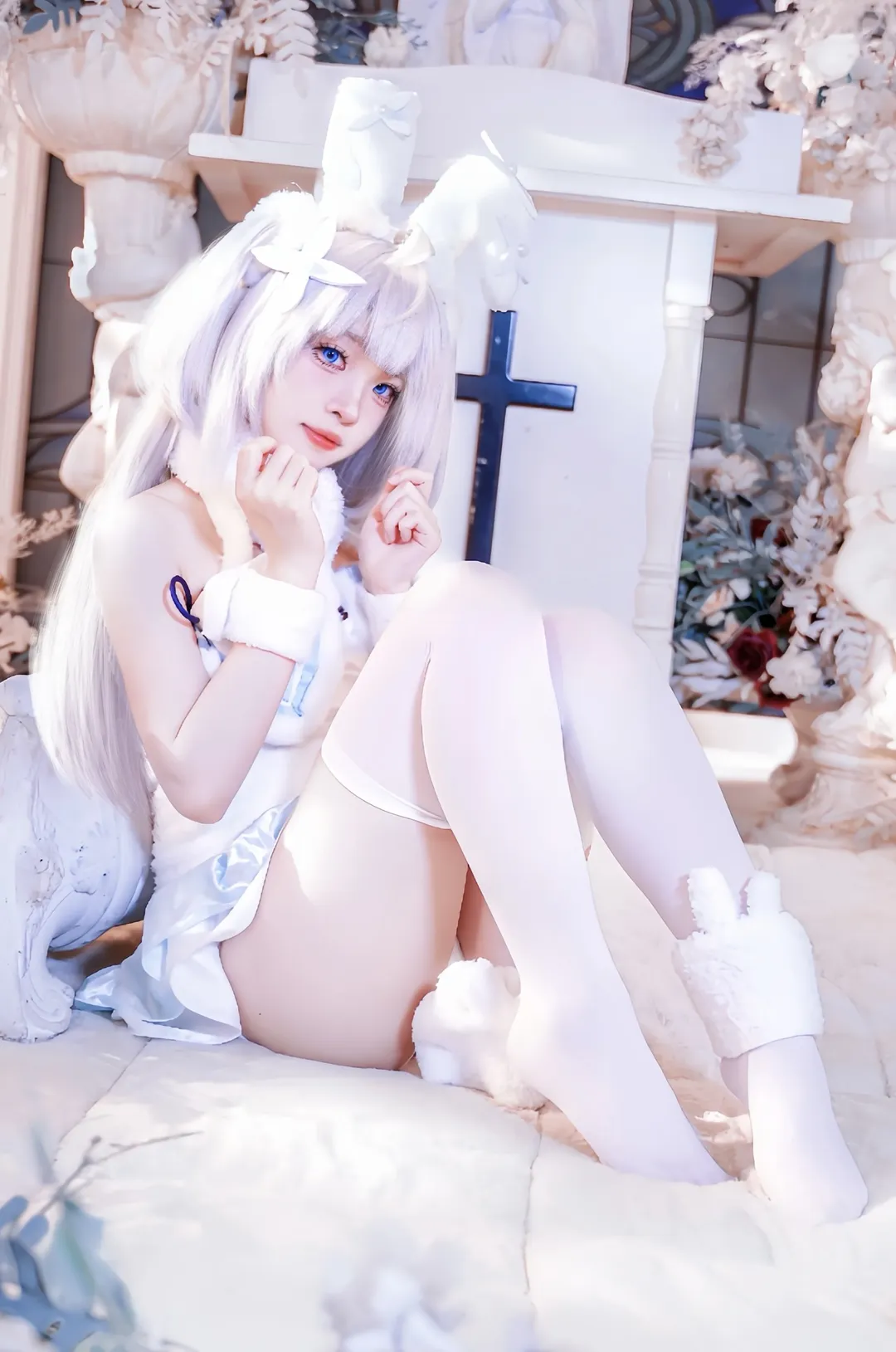 cosplay, 碧蓝航线, 棚拍, 海风cos, 白丝cos - 第2张