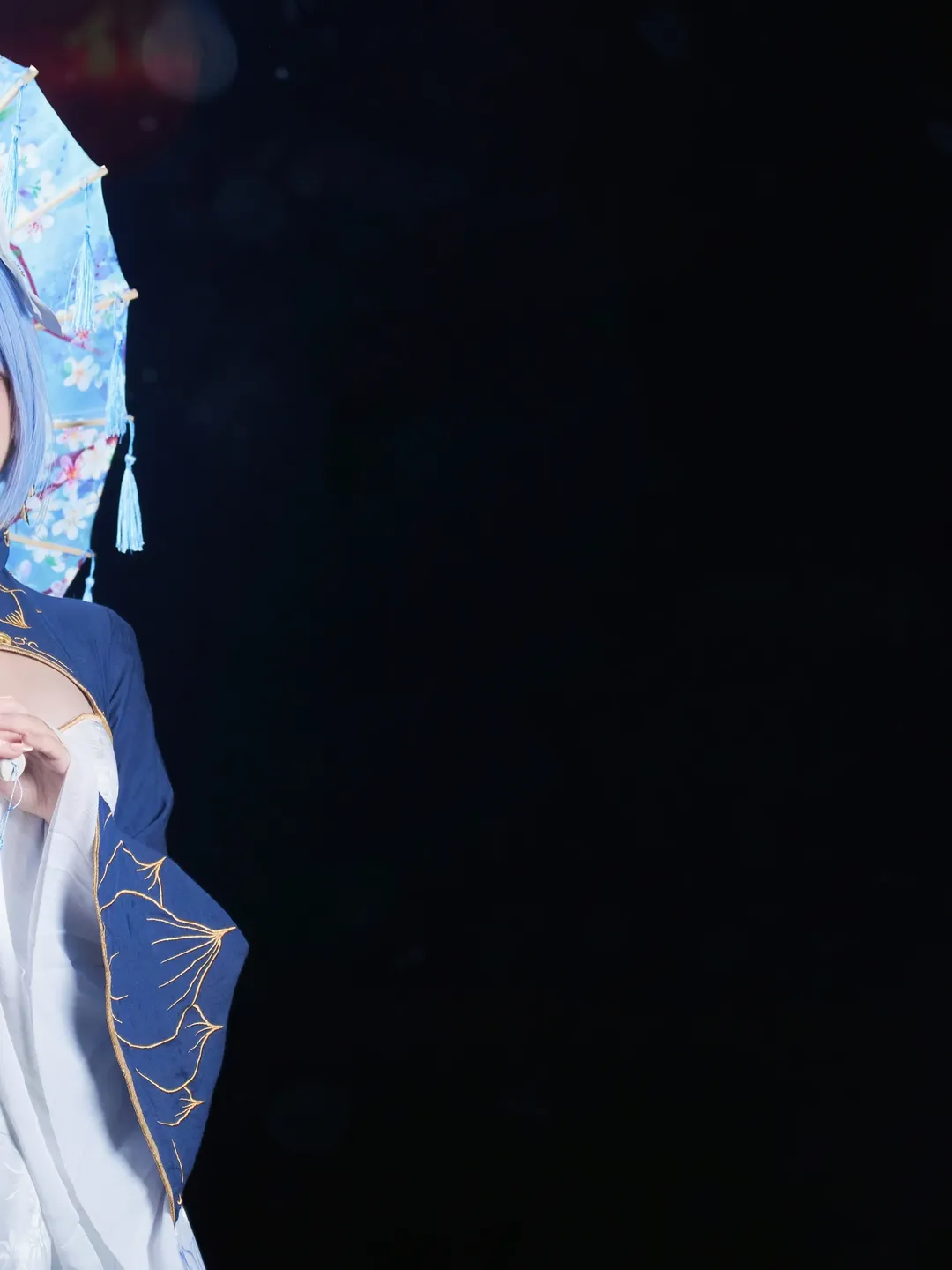 レム コスプレ, Re:ゼロから始める異世界生活, コスプレ撮影, 古風・国風, 月夜の小蓮 - 2枚目