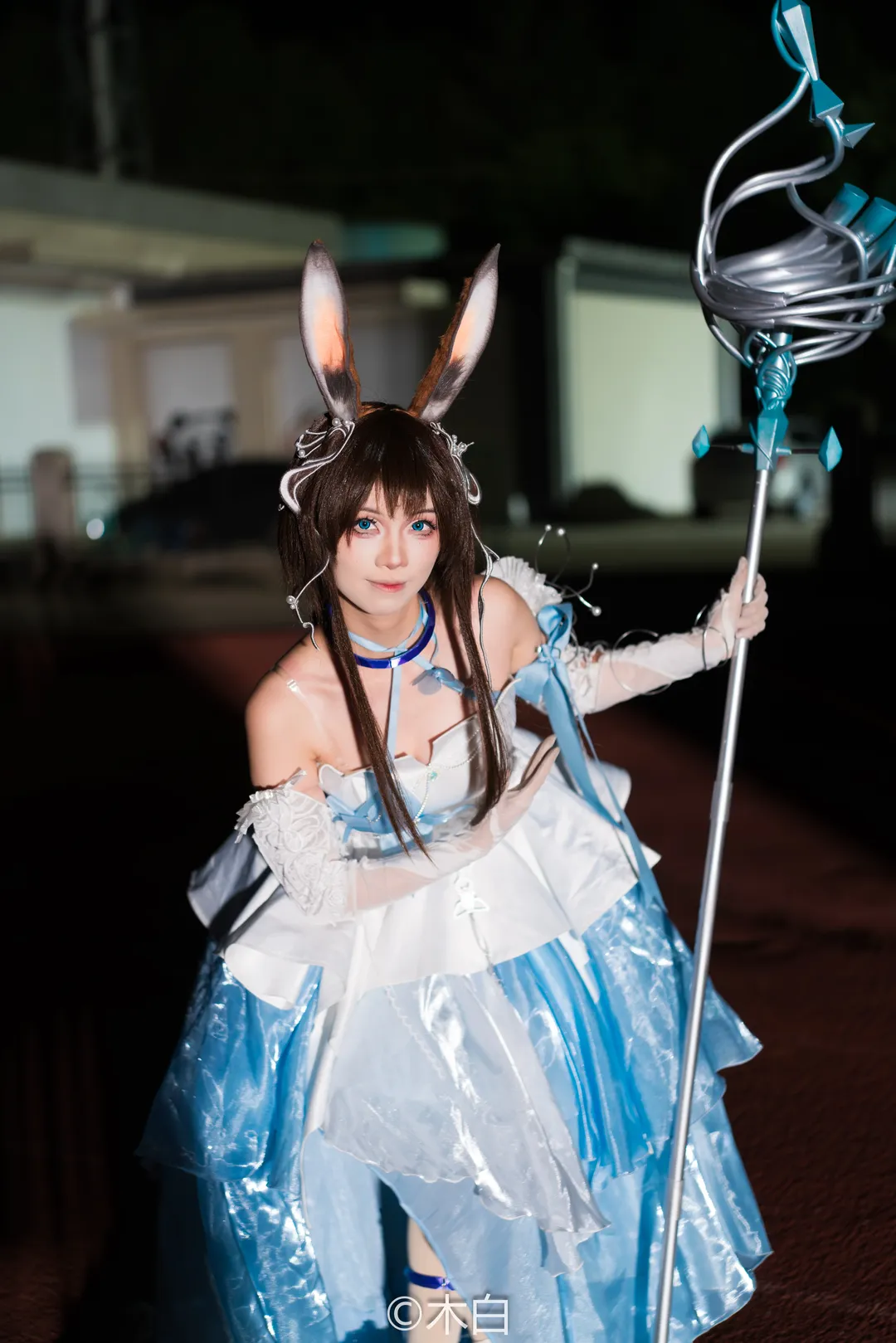 cosplay, 场照, 明日方舟, 阿米娅cos, 江南大学 - 第2张