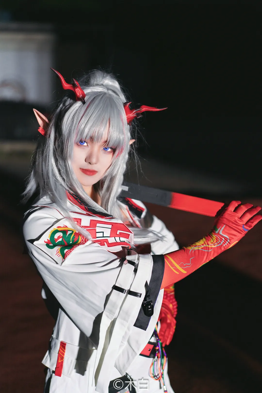 二次元摄影, 明日方舟, cosplay场照, 年cos, 江南大学 - 第1张