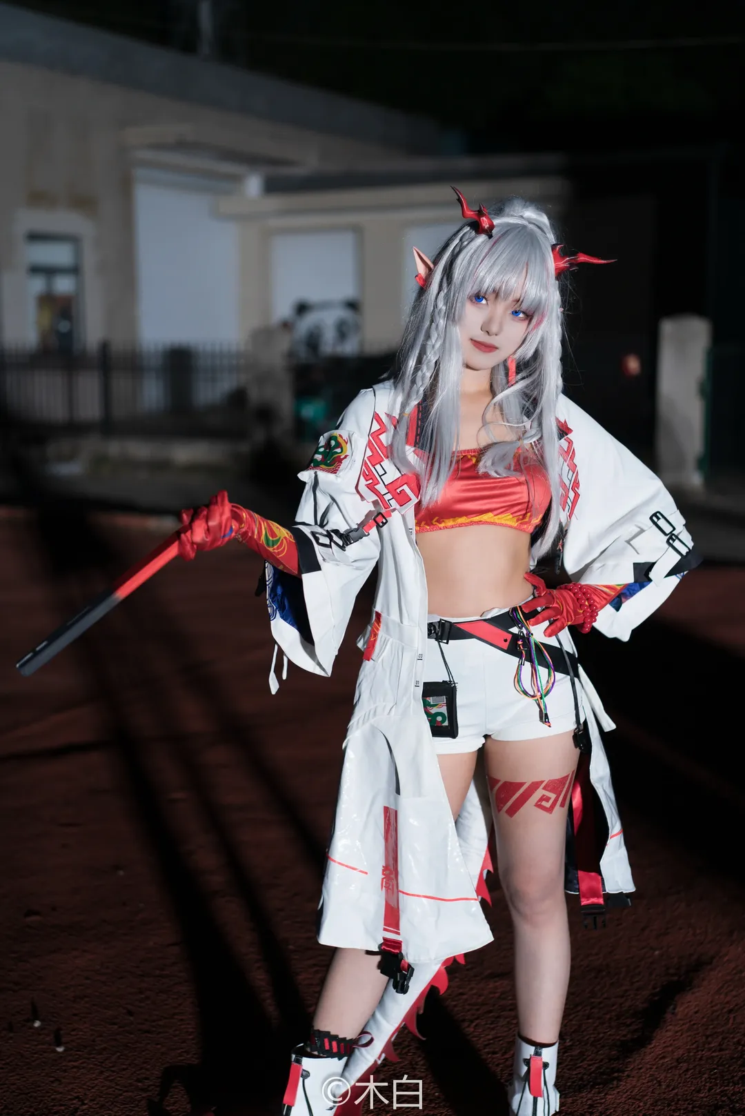 二次元摄影, 明日方舟, cosplay场照, 年cos, 江南大学 - 第4张