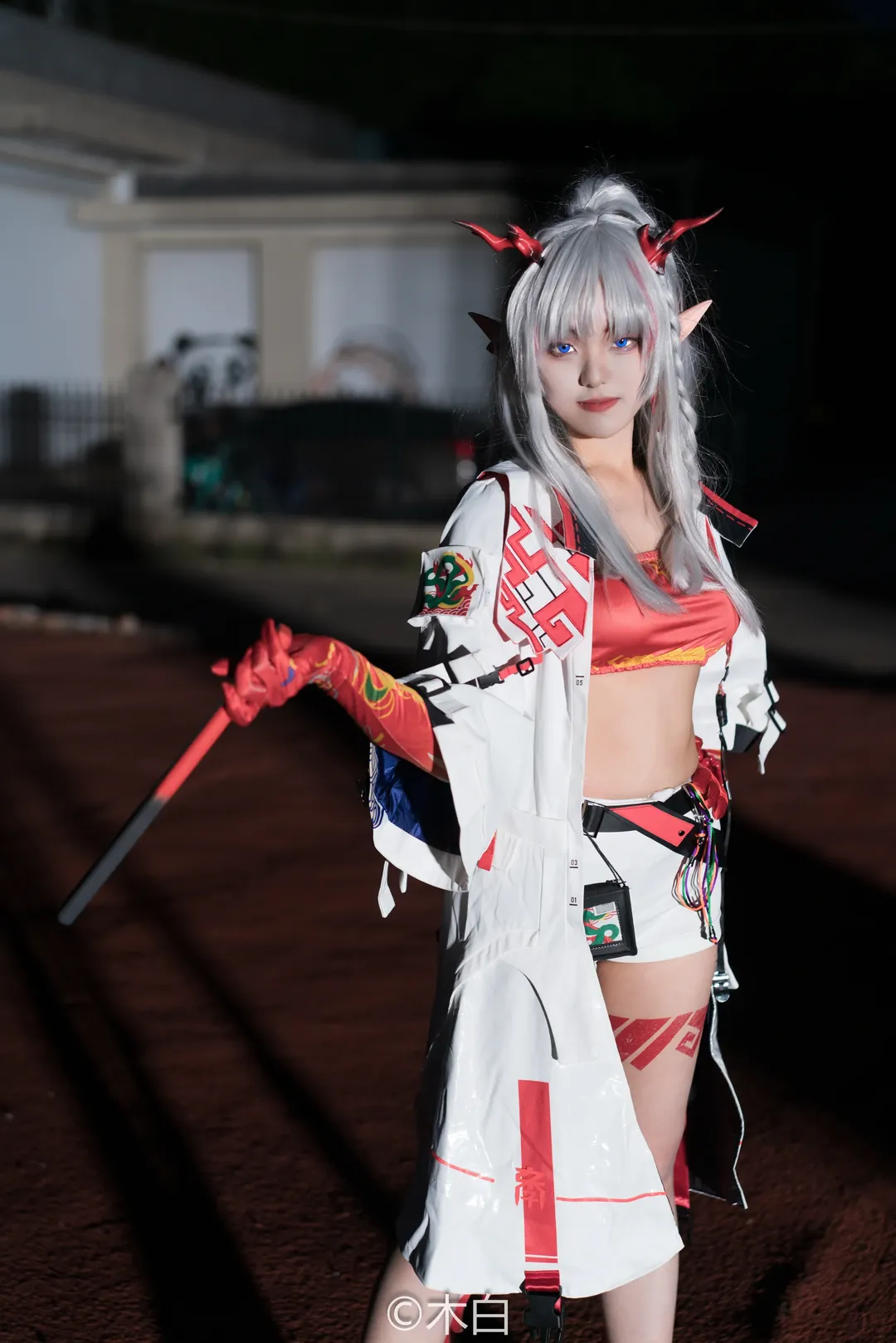 二次元摄影, 明日方舟, cosplay场照, 年cos, 江南大学 - 第6张