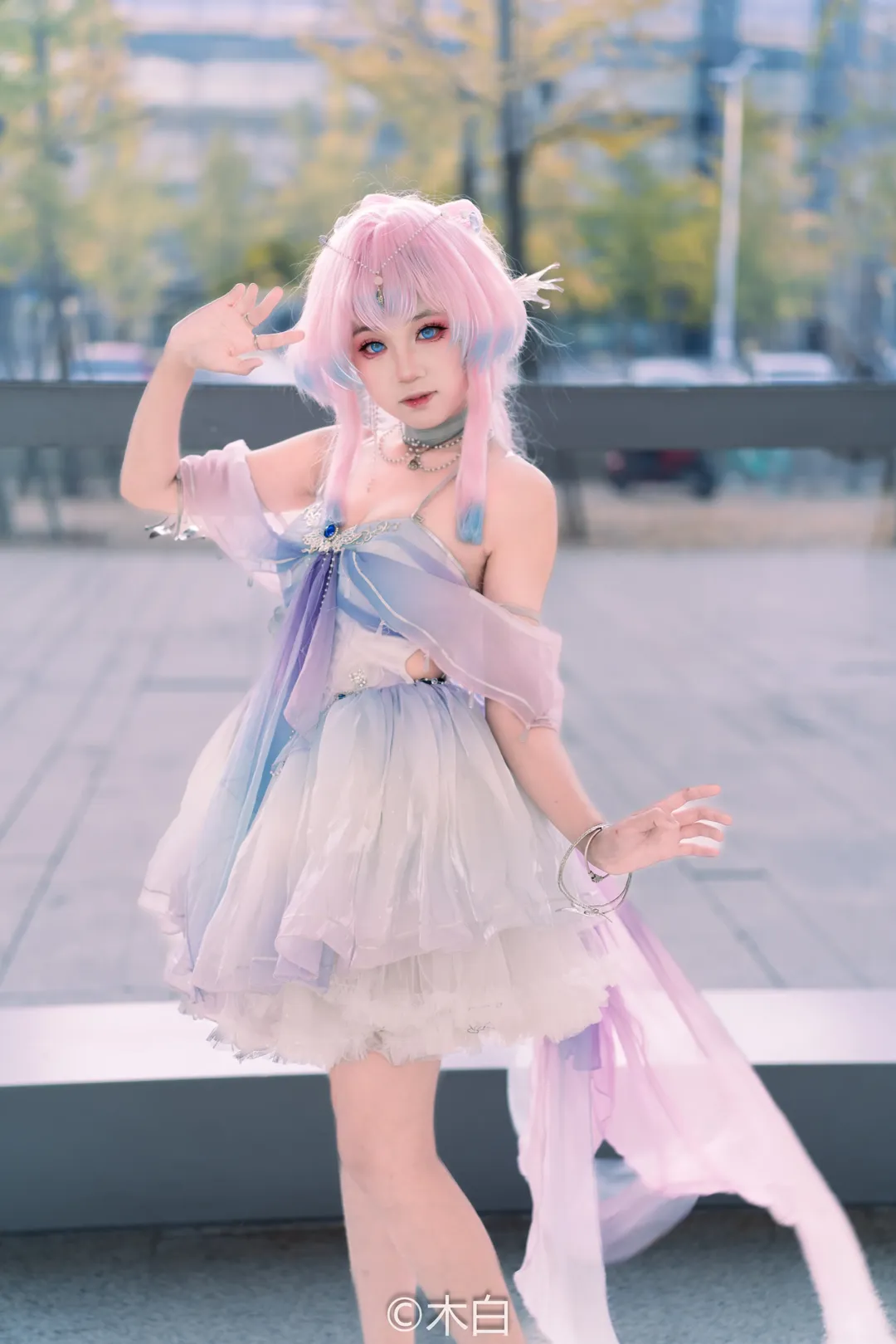 原神, 二次元摄影, 漫展返图, 心海cos, cosplay场照