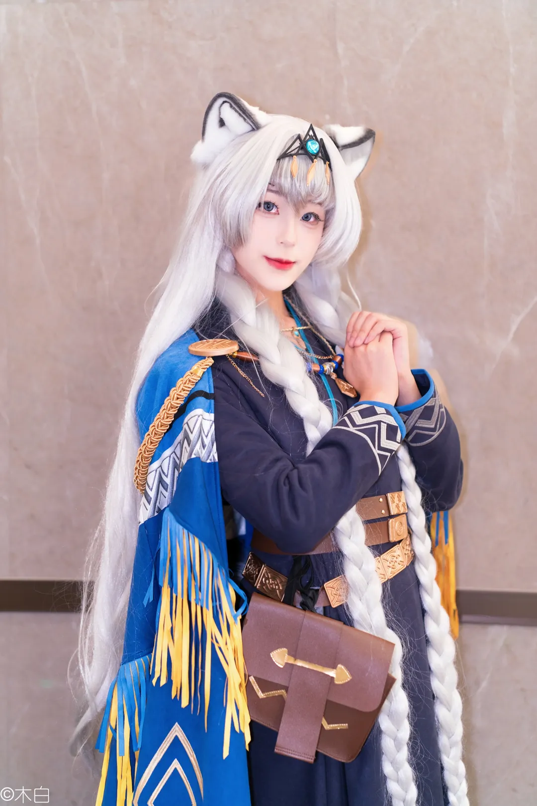 二次元摄影, 明日方舟, cosplay场照, 兽耳娘, 圣聆初雪cos - 第2张