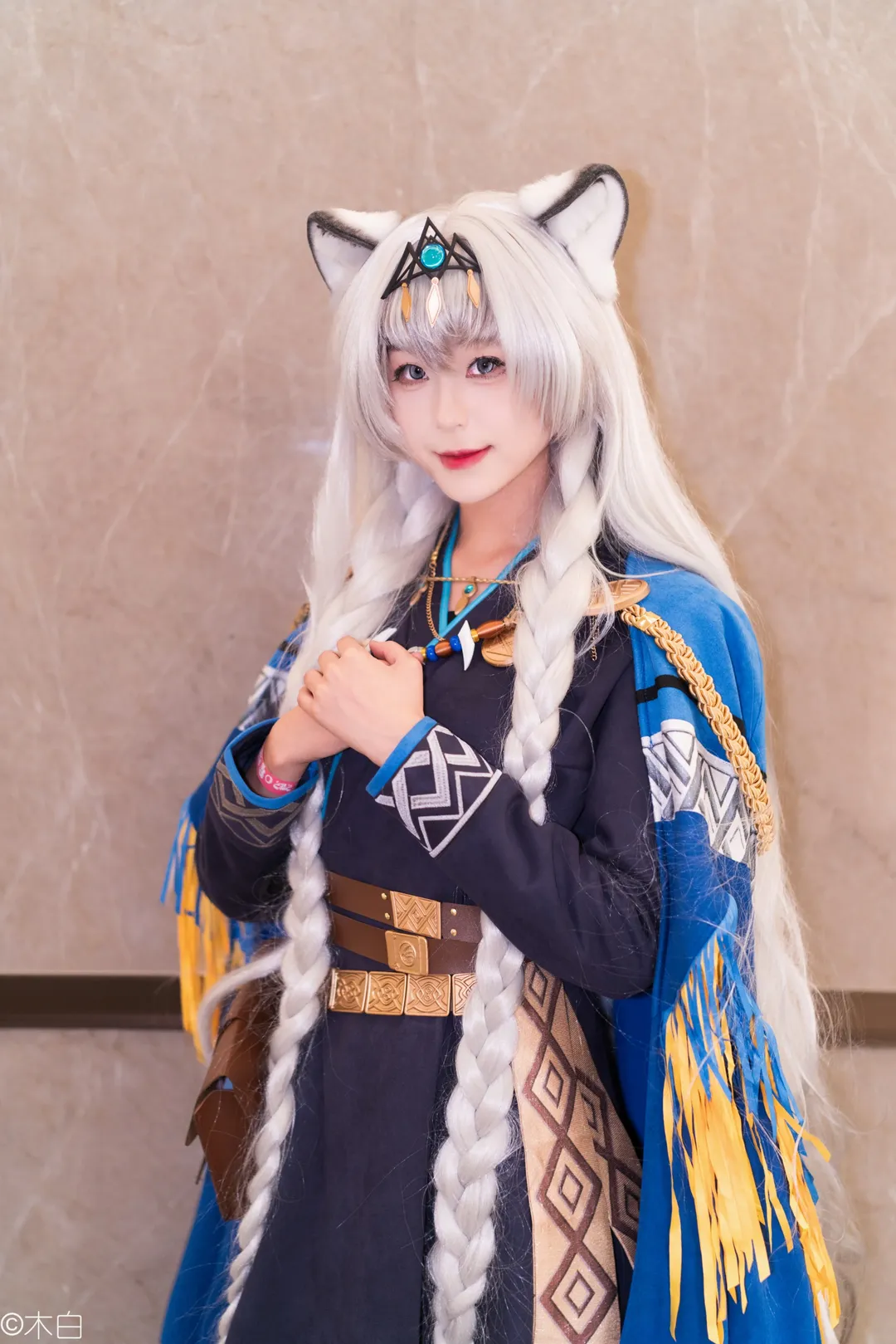 二次元摄影, 明日方舟, cosplay场照, 兽耳娘, 圣聆初雪cos - 第4张