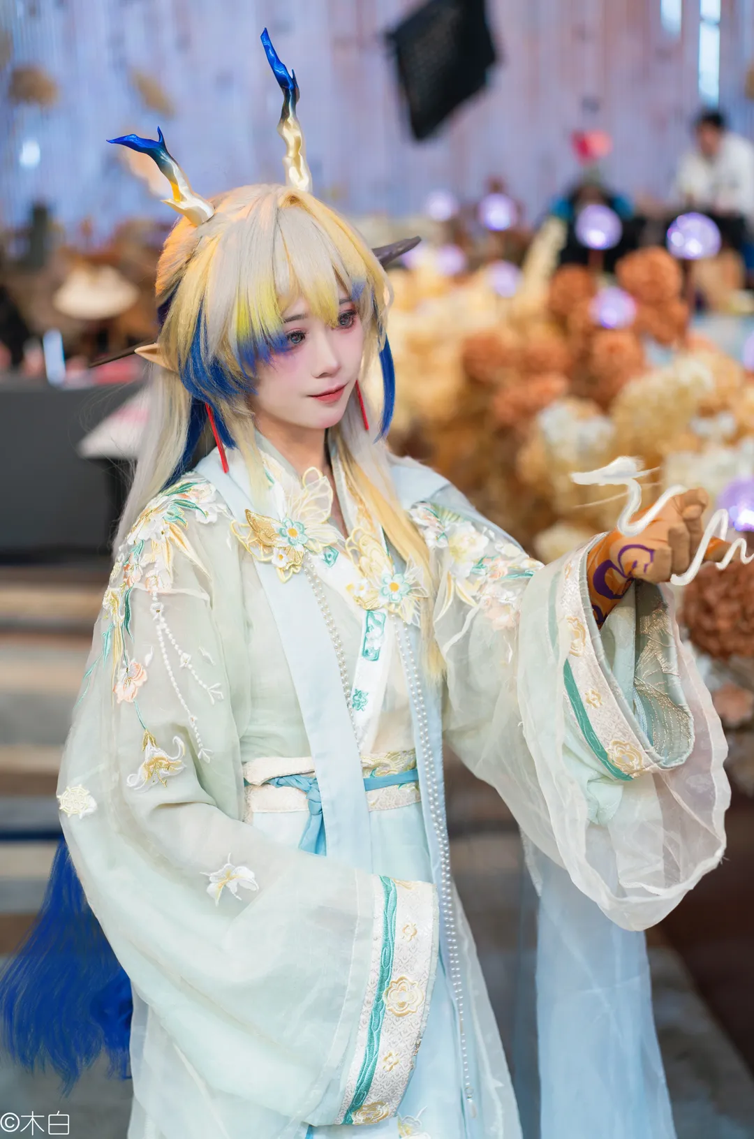 cosplay, 漫展场照, 黍cos, 明日方舟, 国风仙气 - 第1张
