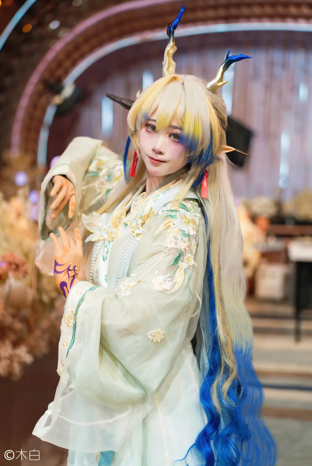 cosplay, 漫展场照, 黍cos, 明日方舟, 国风仙气 - 第3张