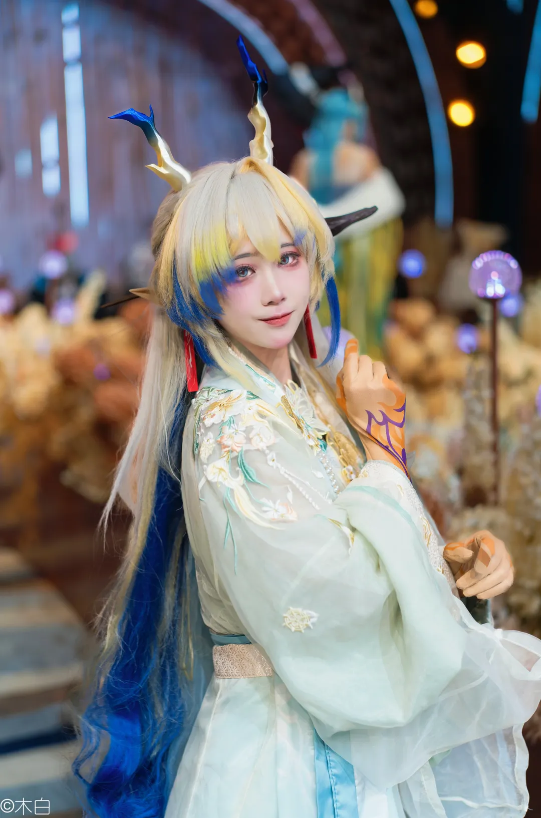 cosplay, 漫展场照, 黍cos, 明日方舟, 国风仙气 - 第4张