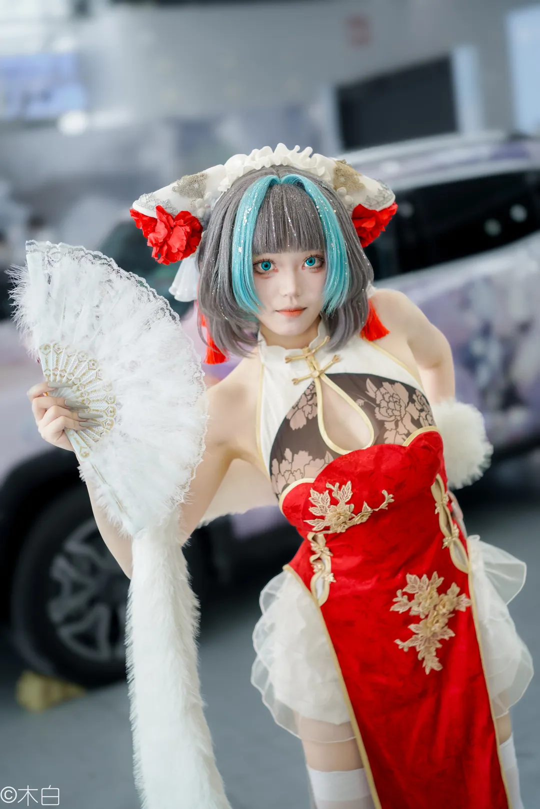 Anime-style photography, Cheshire Cosplay, Azur Lane, Convention photos, Cosplay sharing