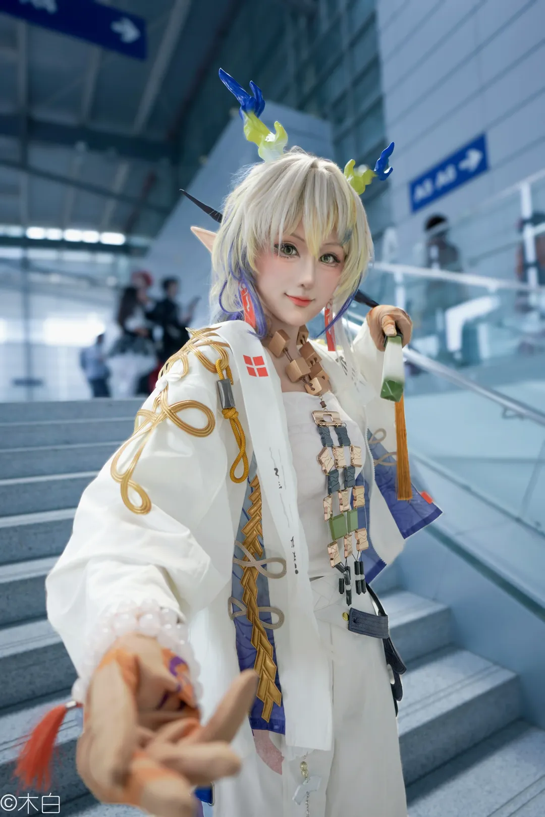 Anime-style photography, Convention photo, Convention photos, Shu cosplay, Arknights - Image 2