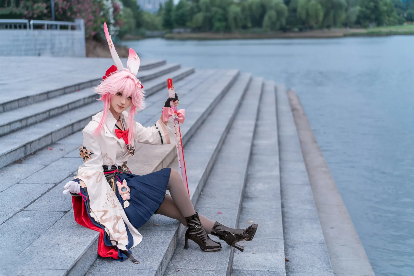 二次元摄影, 崩坏星穹铁道, 校园cos, 绯英cos, cosplay分享 - 第4张