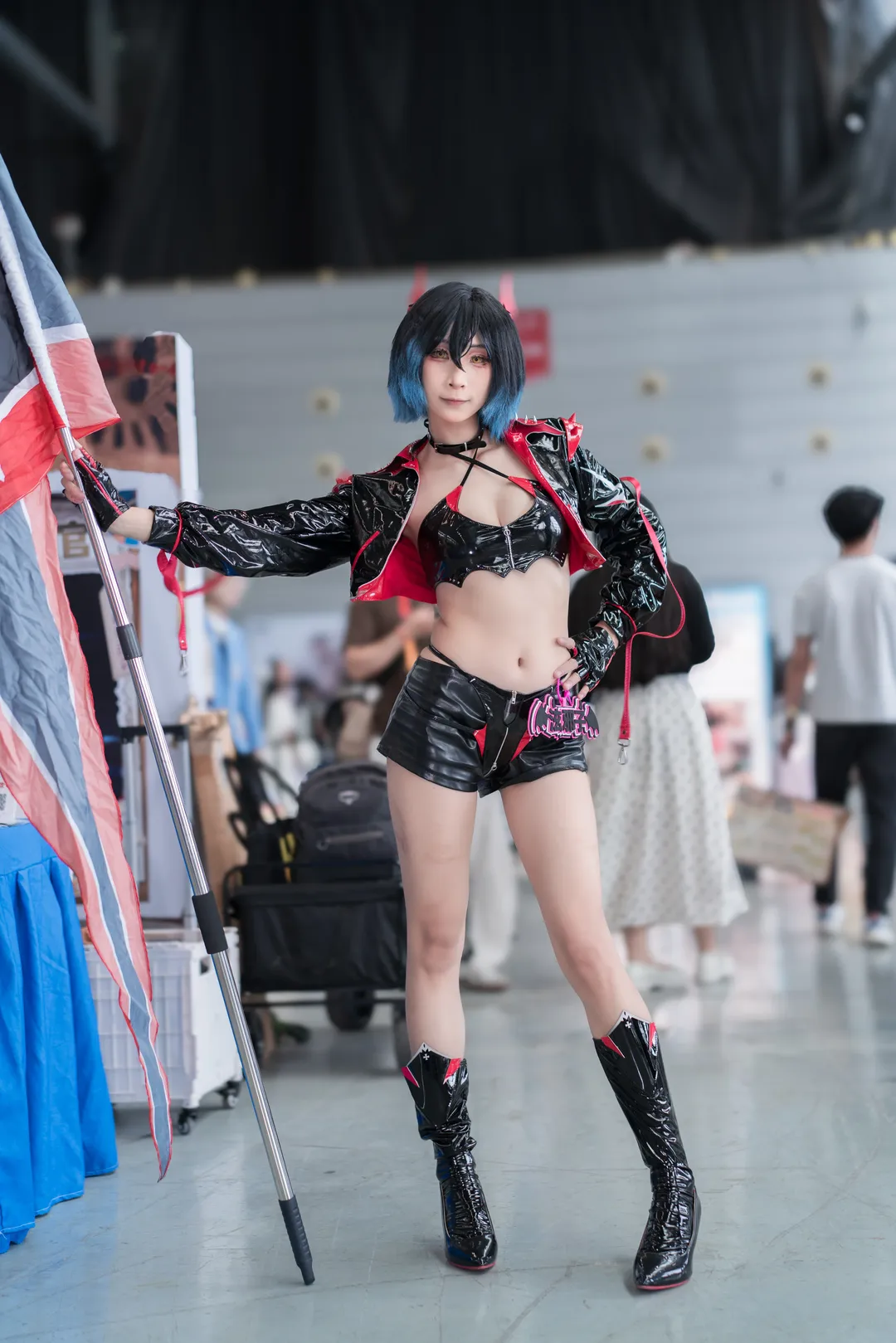 cosplay, 碧蓝航线, 漫展摄影, 胡滕cos, 漆皮穿搭cos - 第1张