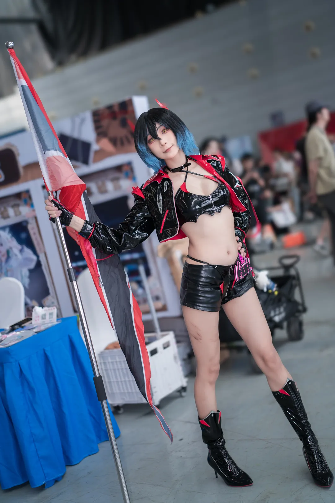 cosplay, 碧蓝航线, 漫展摄影, 胡滕cos, 漆皮穿搭cos