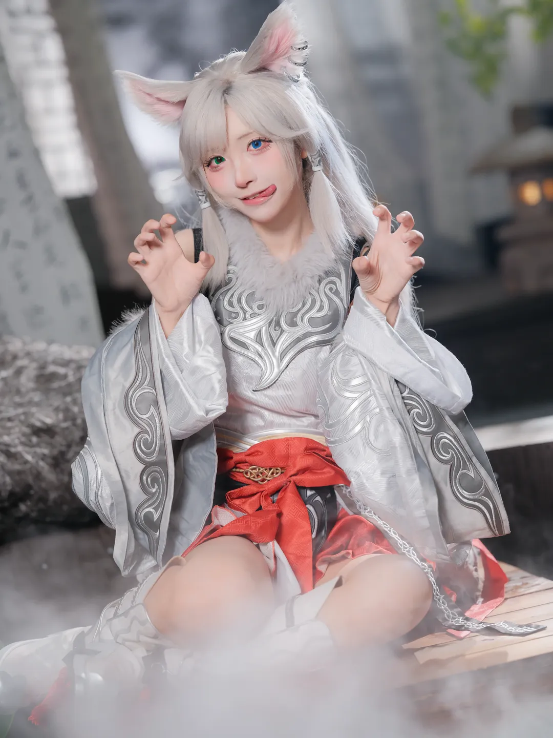氛围感摄影, 国风兽耳, 仙侠cosplay, 银月cos, 凡人修仙传 - 第4张