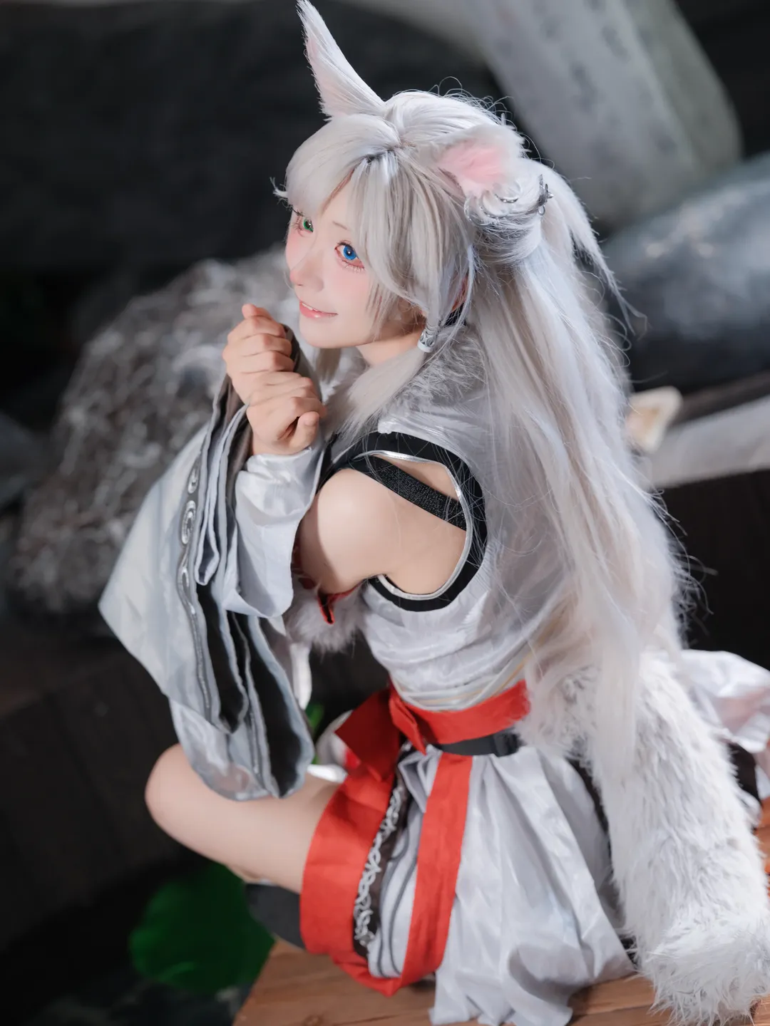氛围感摄影, 国风兽耳, 仙侠cosplay, 银月cos, 凡人修仙传 - 第7张