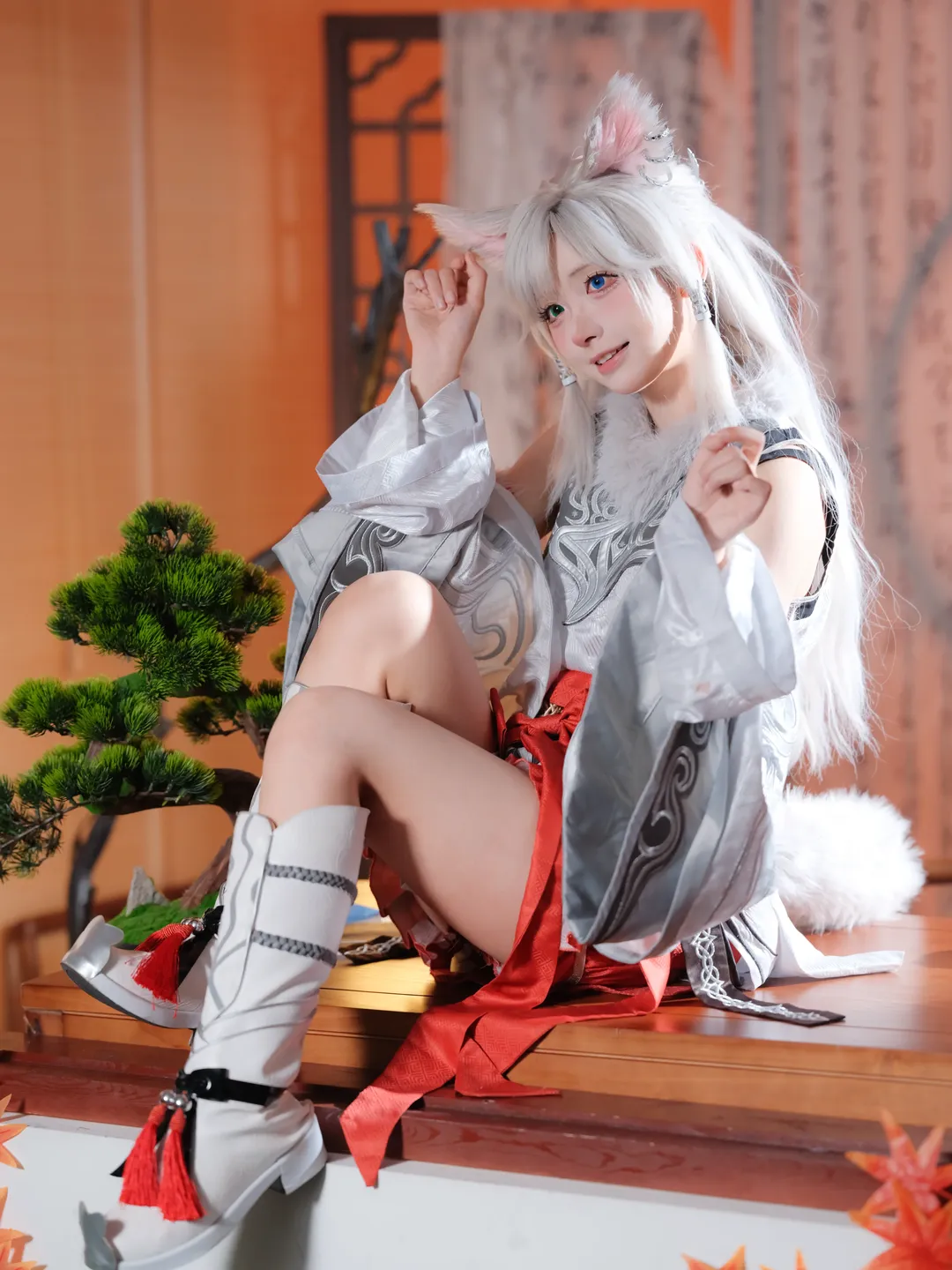 Anime-style photography, Heterochromia, Kemonomimi cosplay, Yin Yue cosplay, A Record of a Mortal's Journey to Immortality
