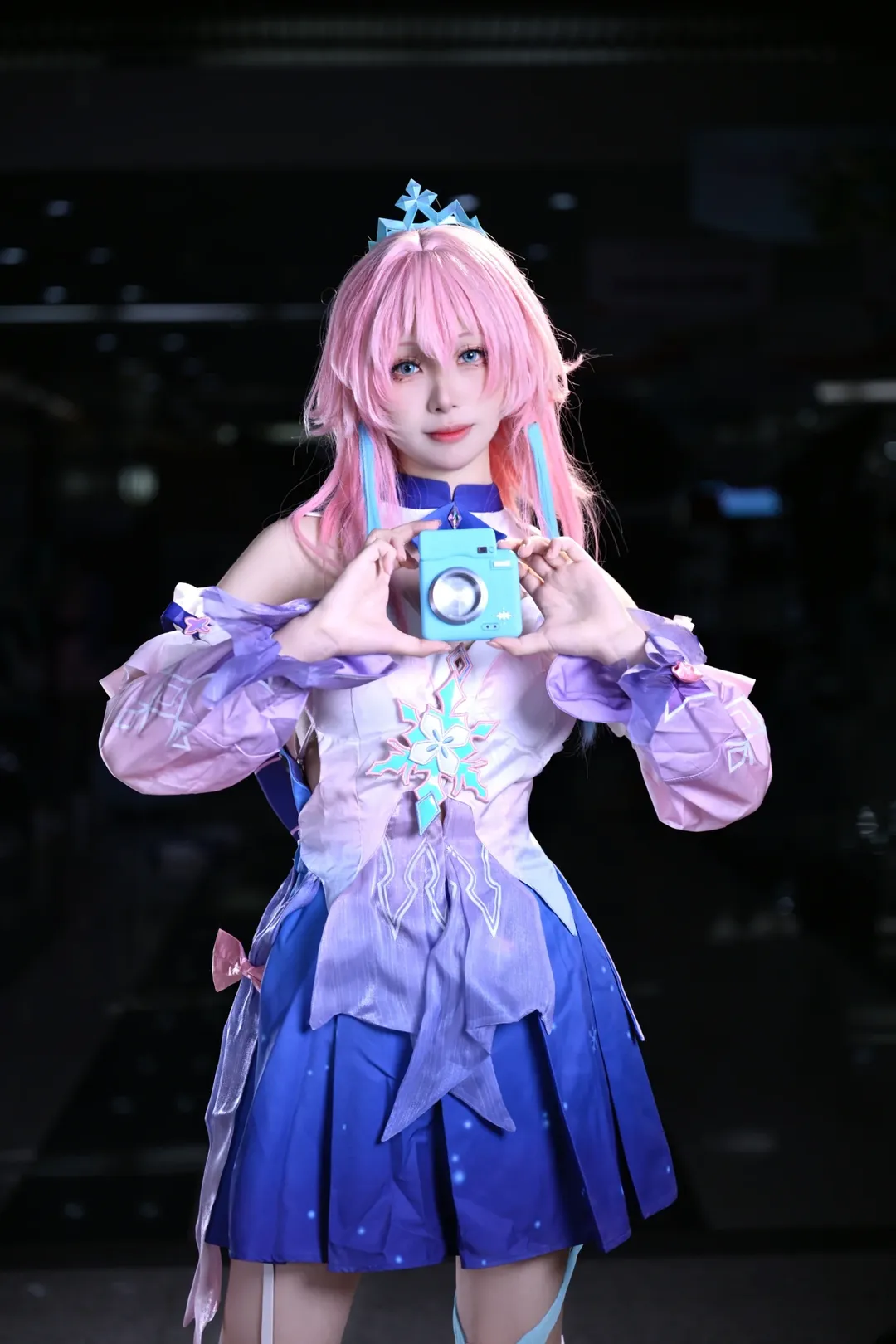 崩坏星穹铁道, 漫展返图, 三月七cos, cosplay摄影, 白丝cos - 第4张