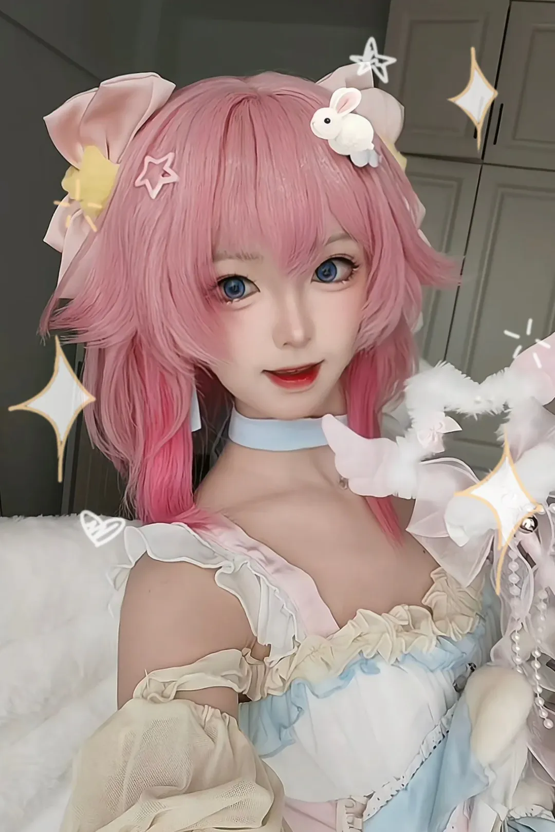 cosplay, 崩坏星穹铁道, 三月七cos, 私设造型, 生日cos