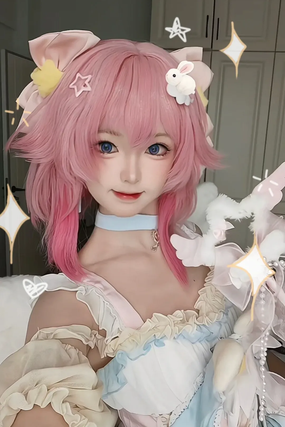 cosplay, 崩坏星穹铁道, 三月七cos, 私设造型, 生日cos - 第2张