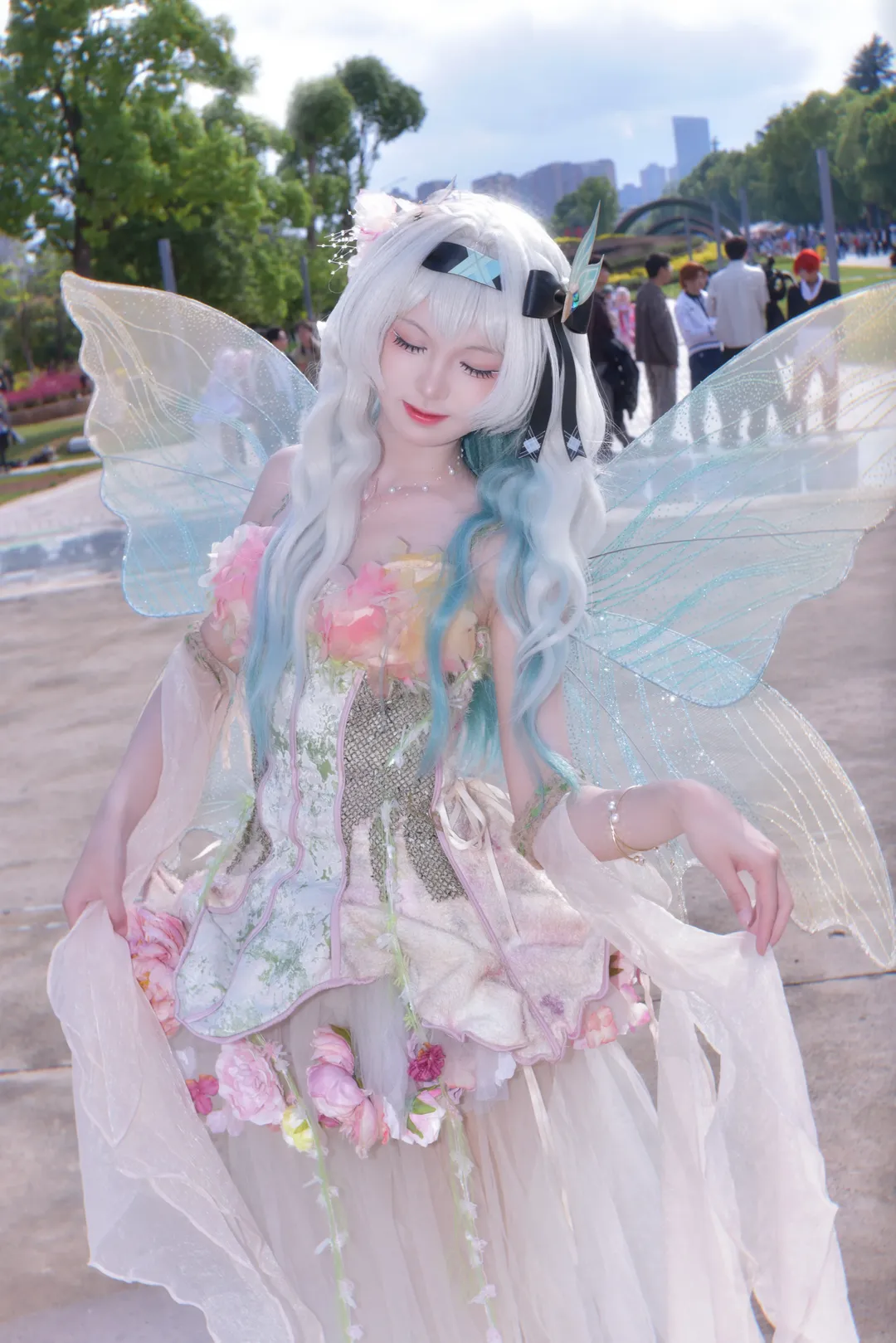 崩坏星穹铁道, 漫展返图, 流萤cos, 仙气造型, 私设cosplay - 第2张