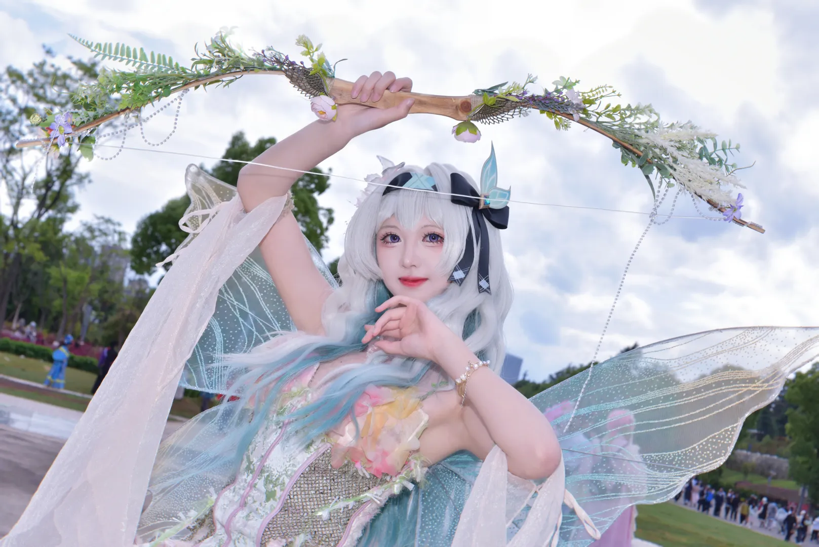 cosplay, Honkai: Star Rail, Convention photos, Firefly cosplay, Custom design