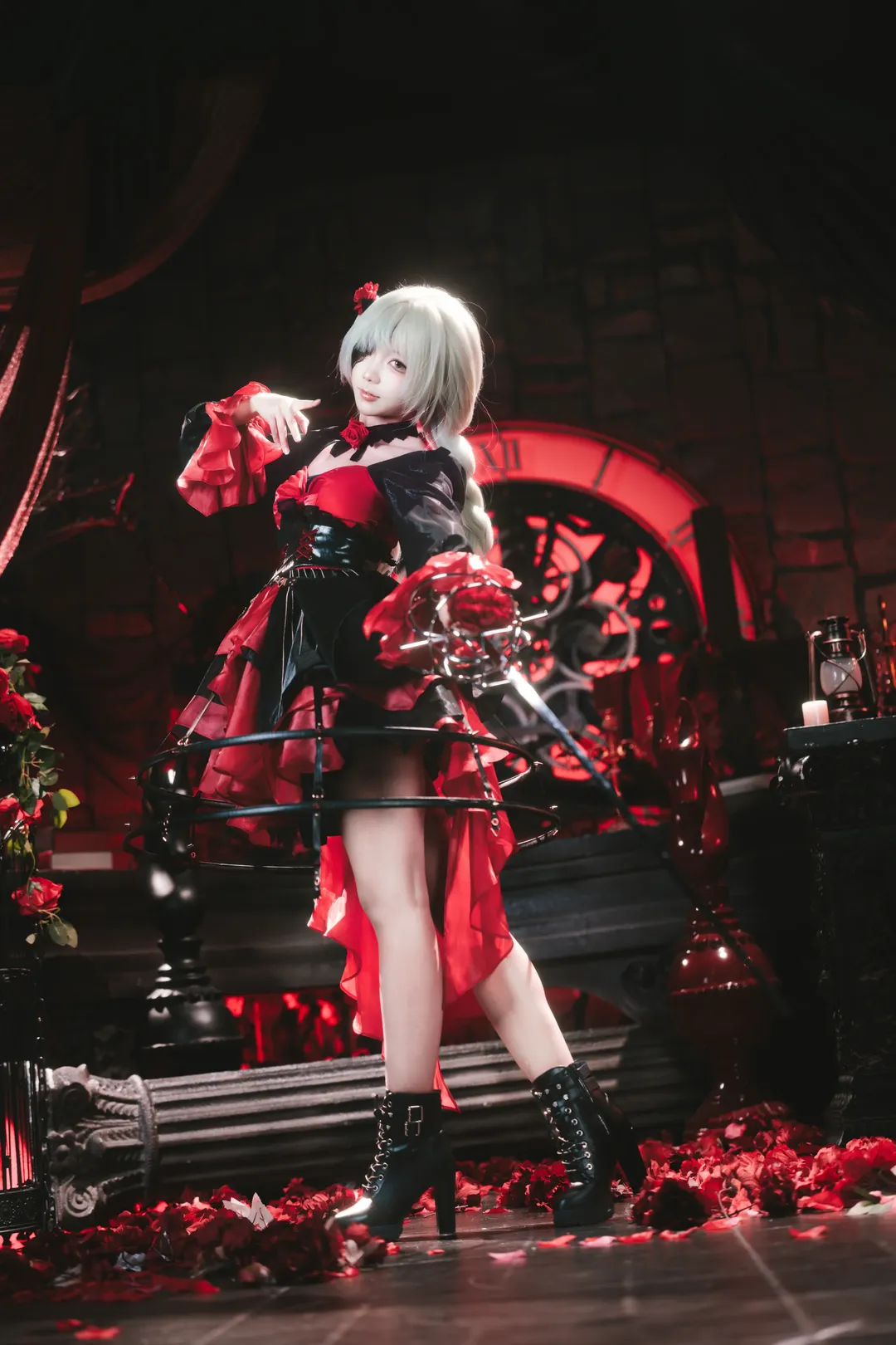 鸣潮, cosplay, 二次元摄影, 哥特风, 弗洛洛cos - 第3张