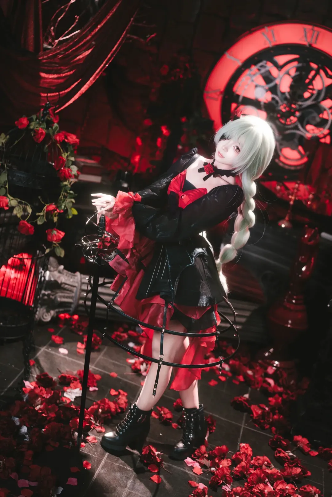 鸣潮, cosplay, 二次元摄影, 哥特风, 弗洛洛cos - 第4张