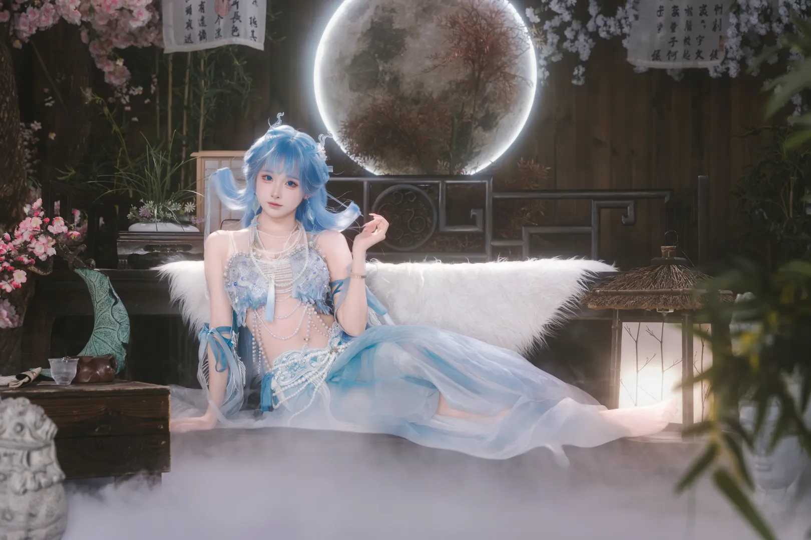 鸣潮, 二次元摄影, 古风cos, 清宵cos, 清宵龙女 - 第2张