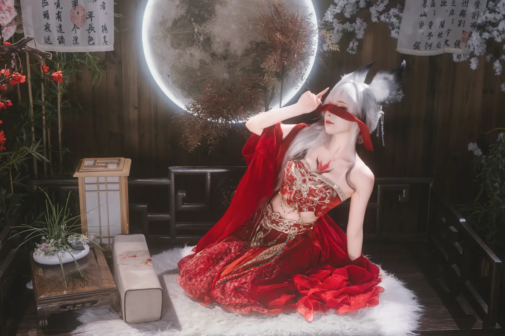 鳴潮, 古風撮影, 中華風コスプレ, 獣耳コスプレ, 心月狐コスプレ - 3枚目
